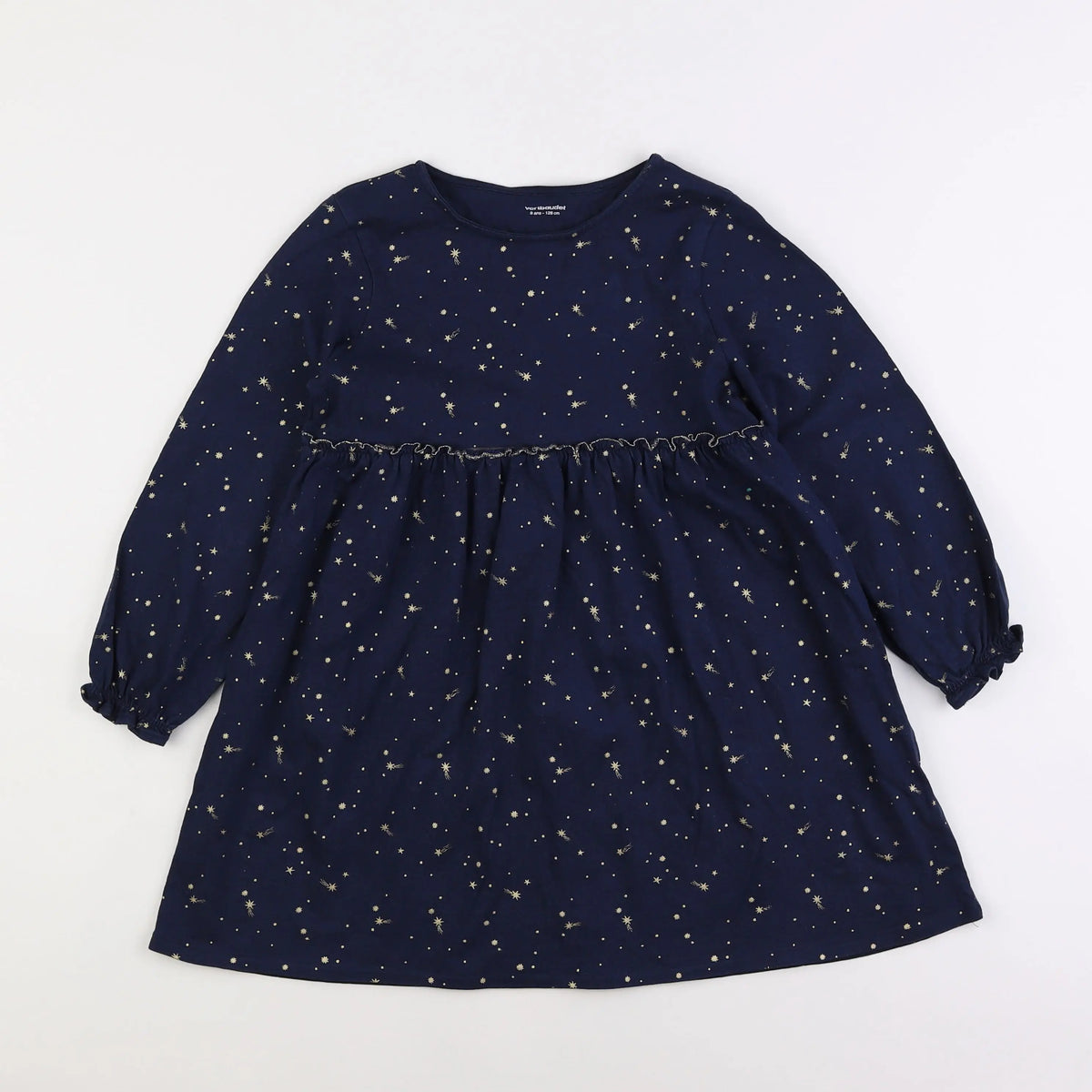 Vertbaudet - robe bleu - 8 ans