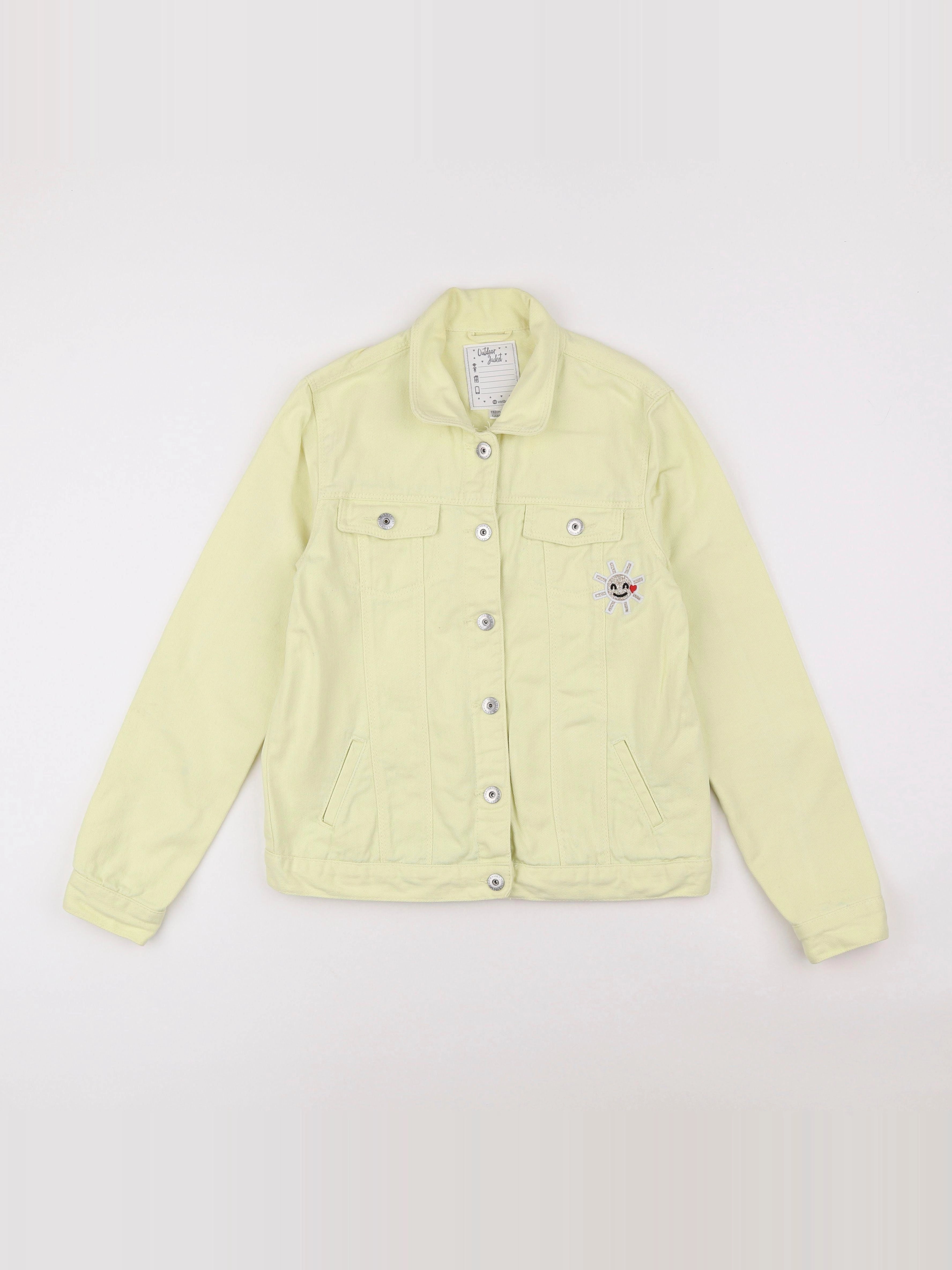 Vertbaudet - veste jaune - 12 ans