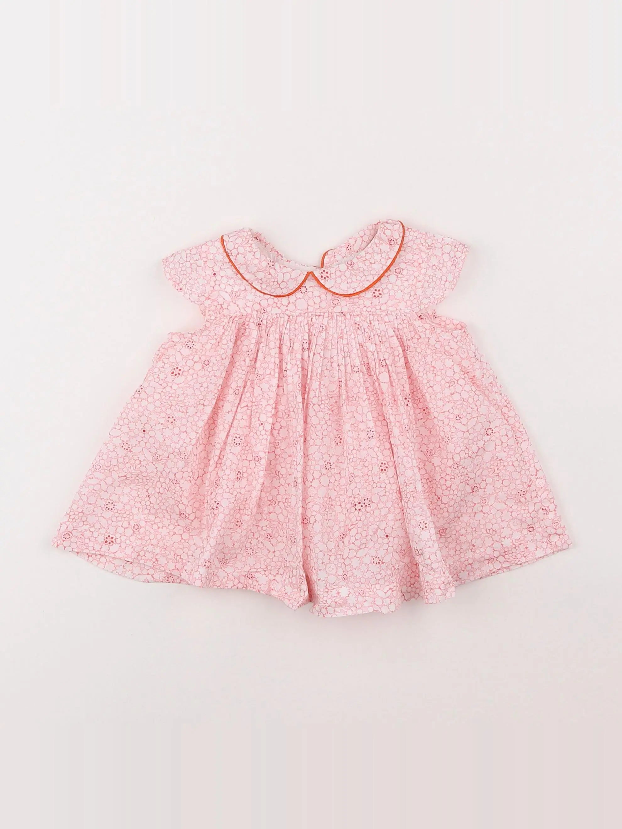 Jacadi - blouse liberty rose - 12 mois