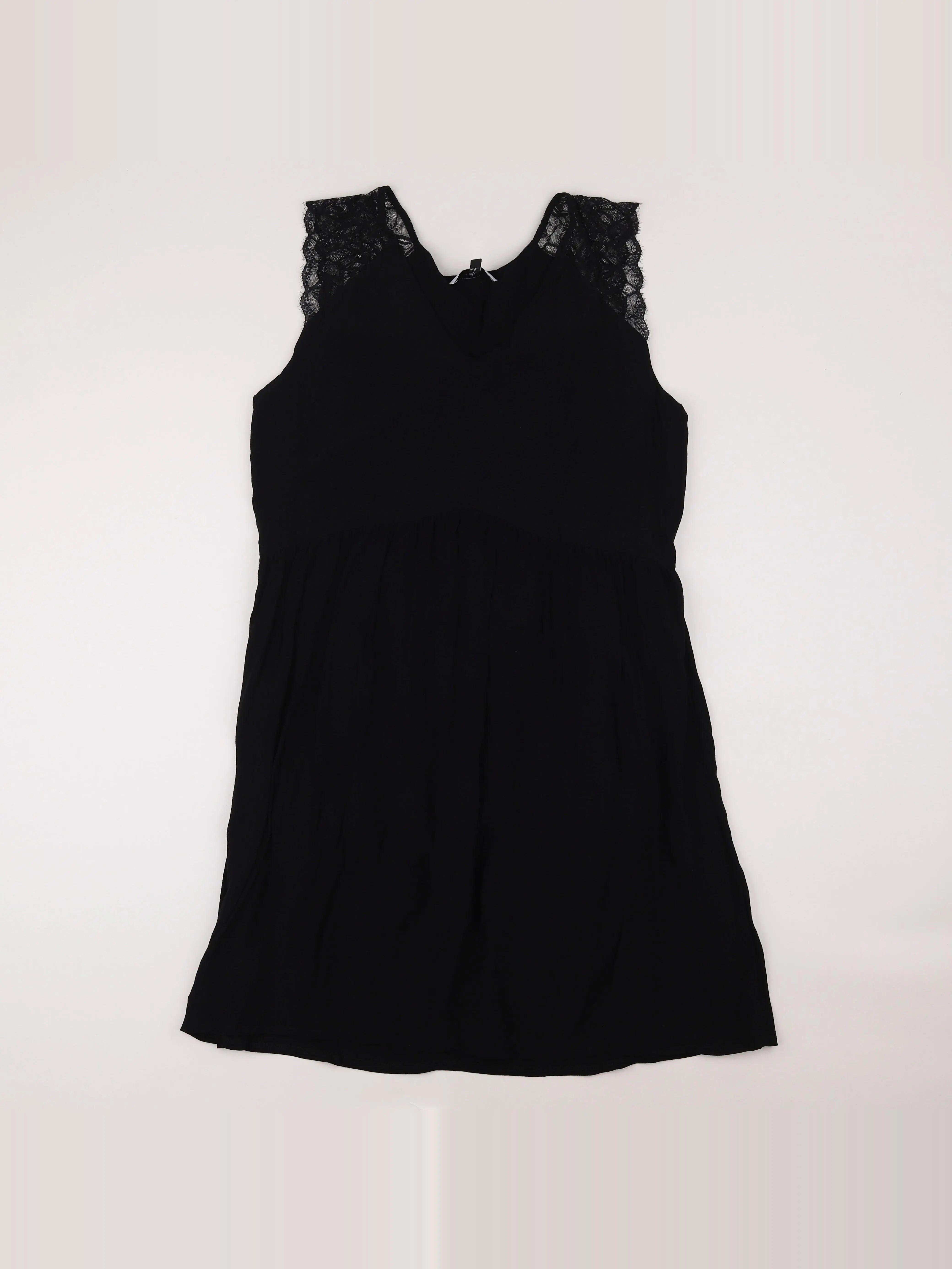 Envie de fraise - robe grossesse noir - 42