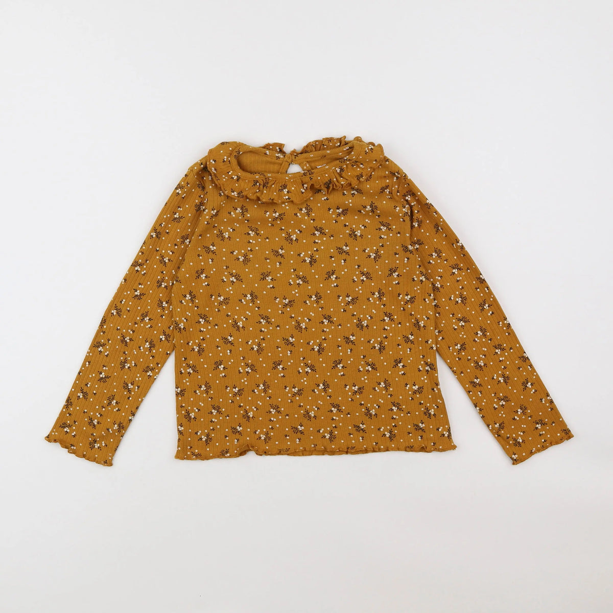 Vertbaudet - tee-shirt marron - 6 ans
