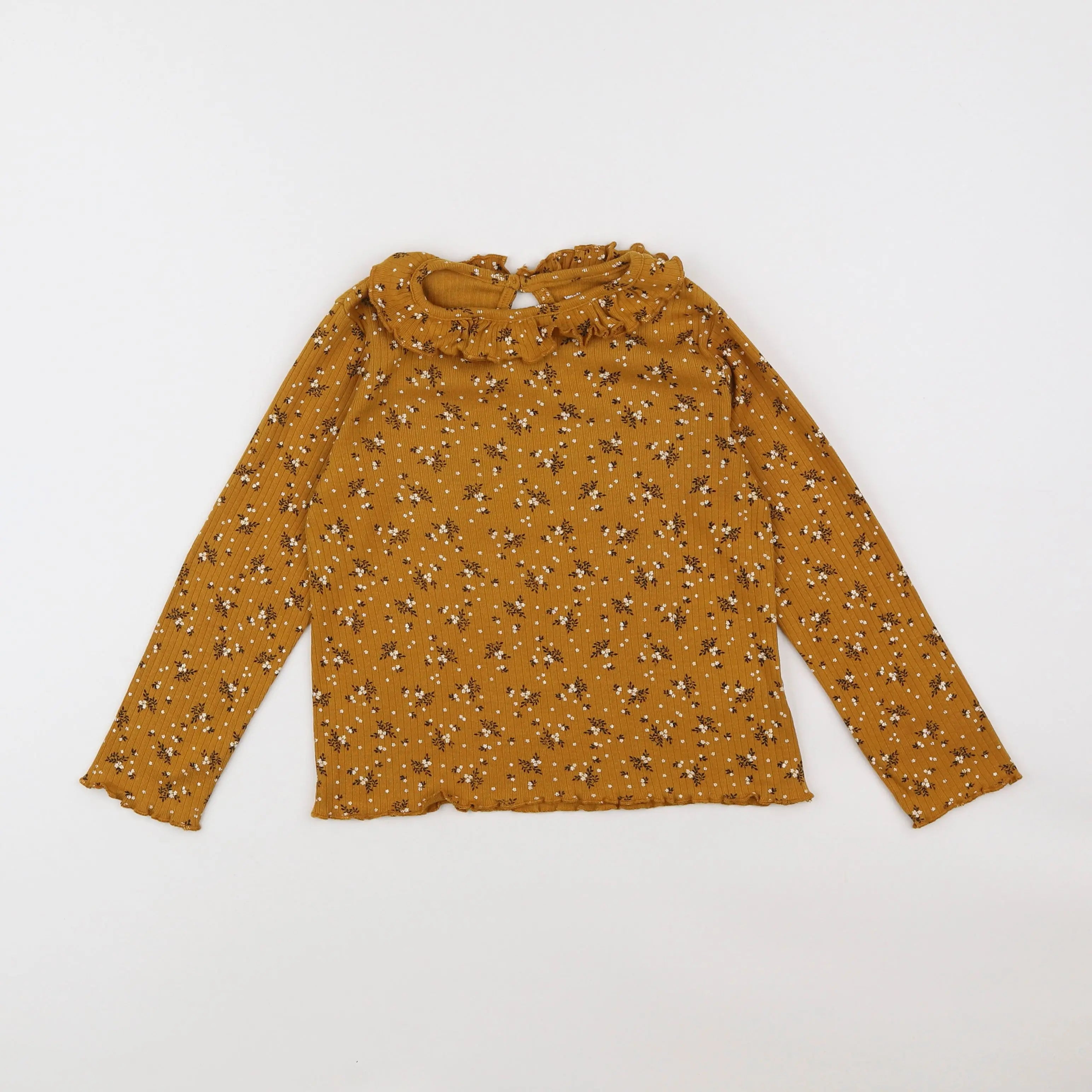 Vertbaudet - tee-shirt marron - 6 ans