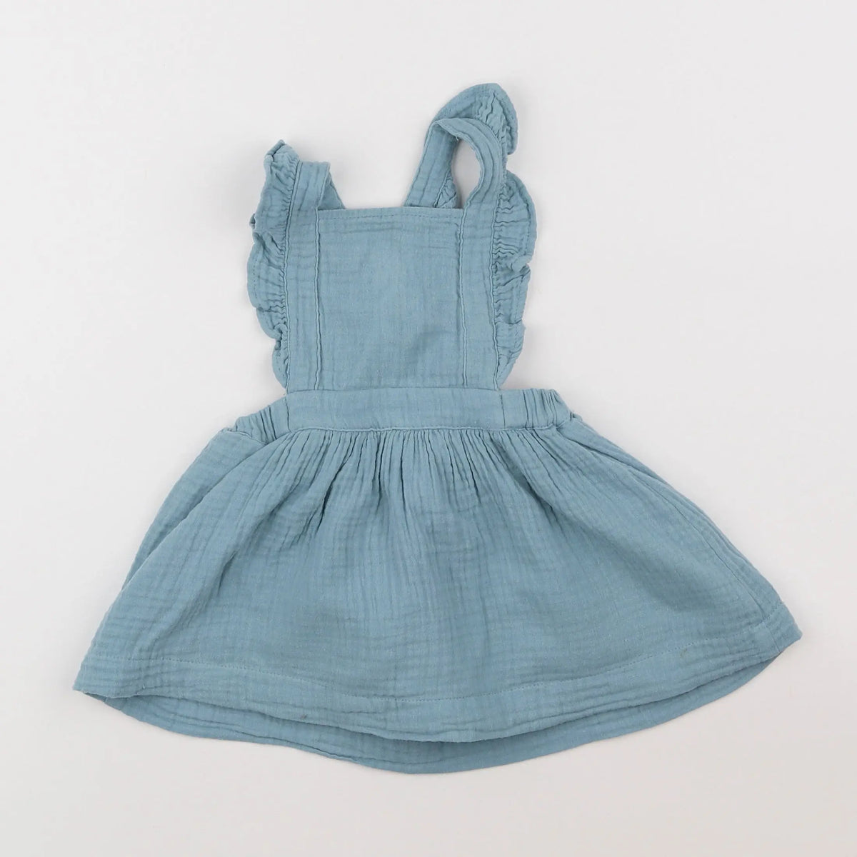 Vertbaudet - robe bleu - 18 mois
