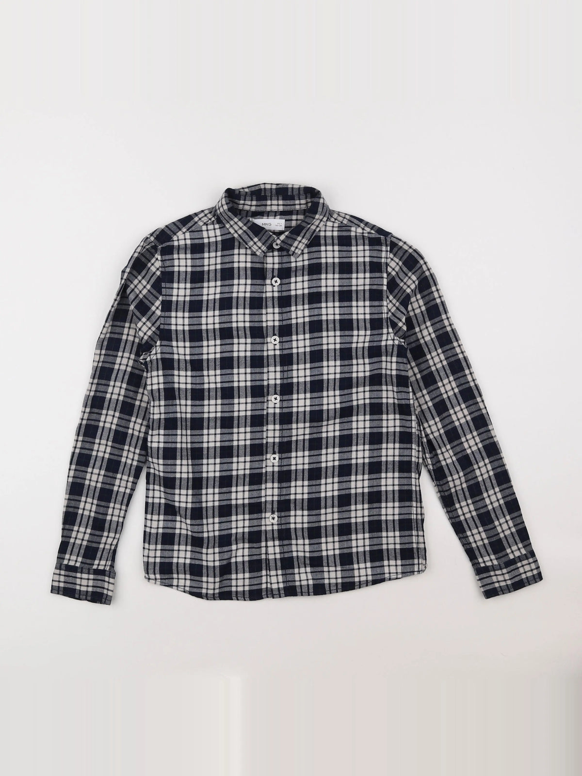 Mango - chemise blanc, noir - 10 ans