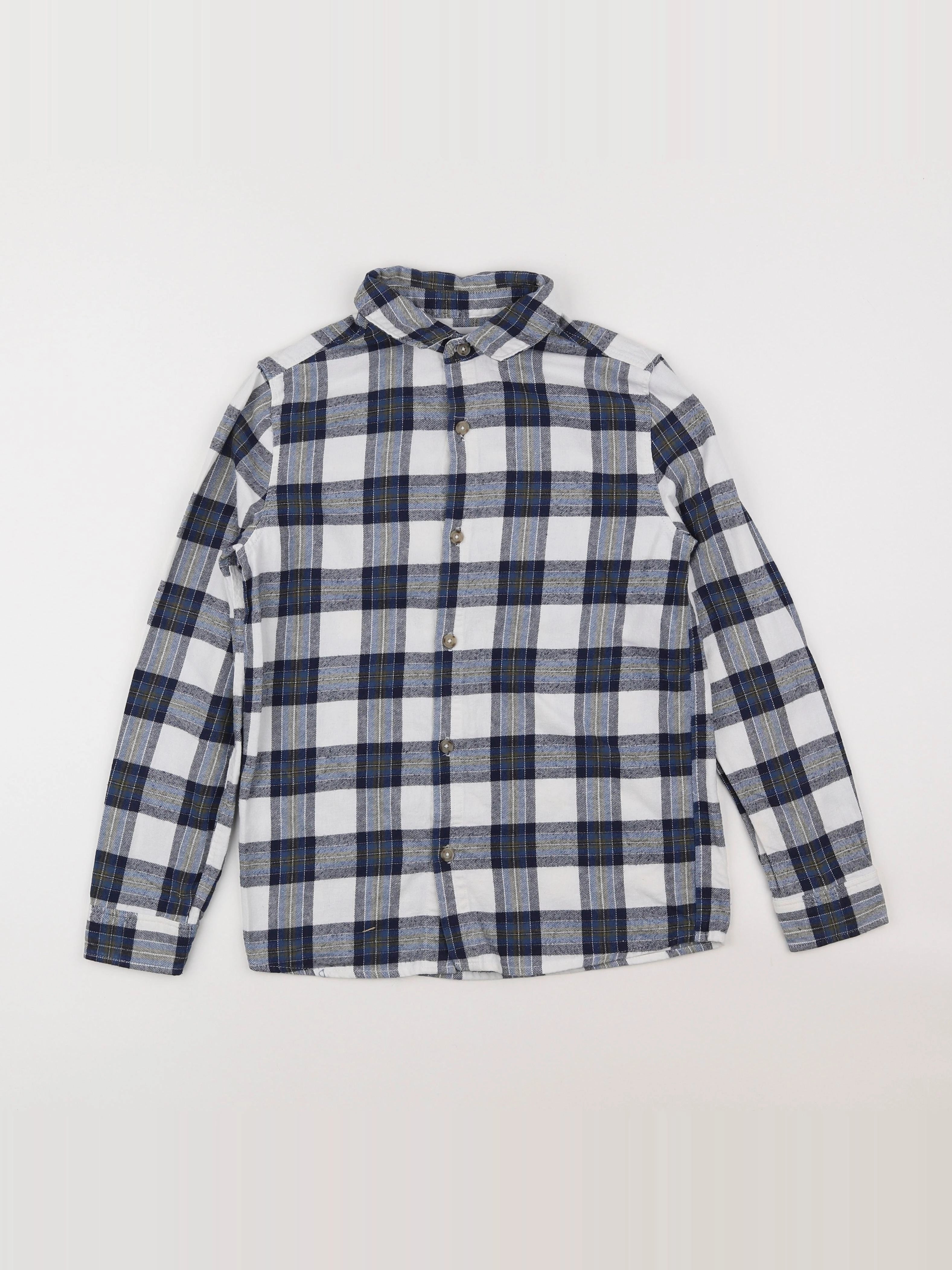 Mango - chemise blanc, noir - 10 ans