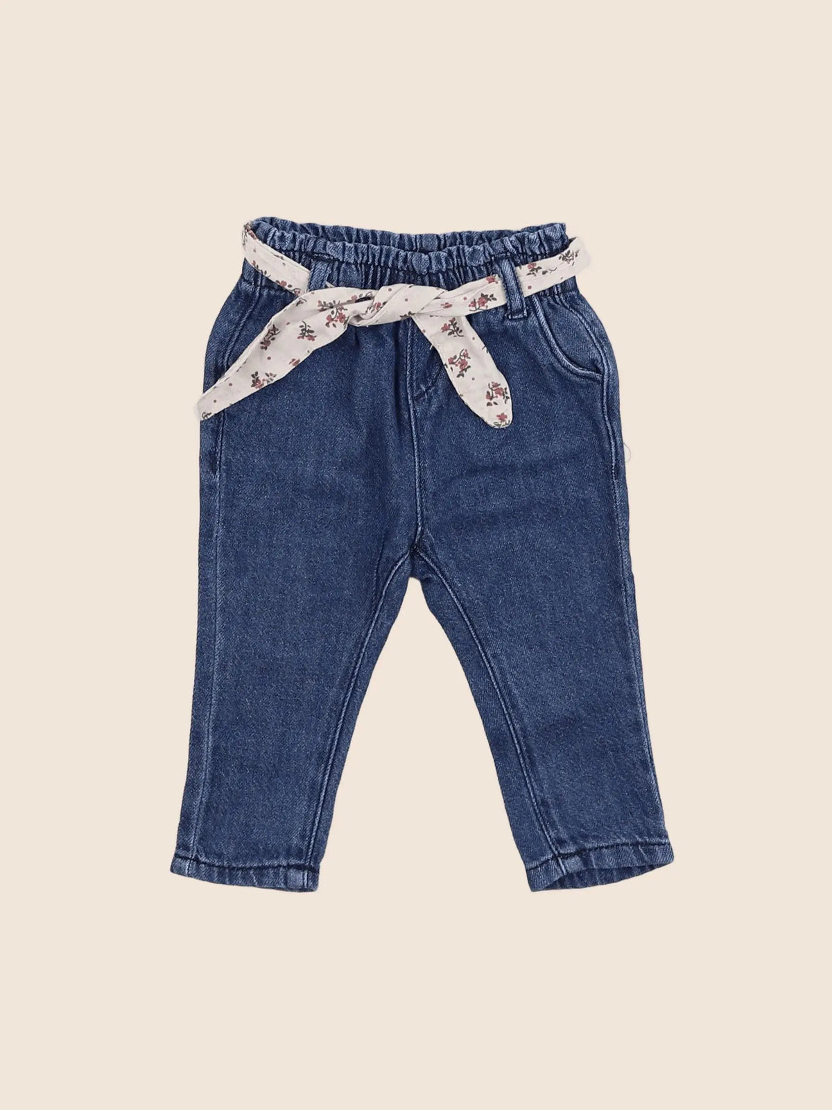 Vertbaudet - jean bleu - 6 mois