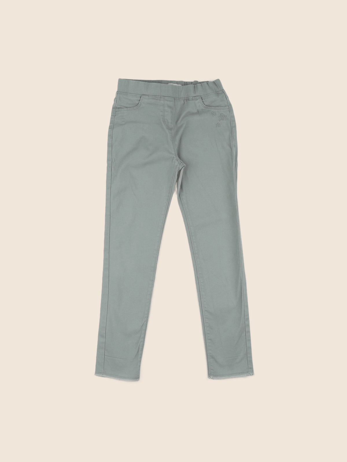 Vertbaudet - jegging vert - 9 ans