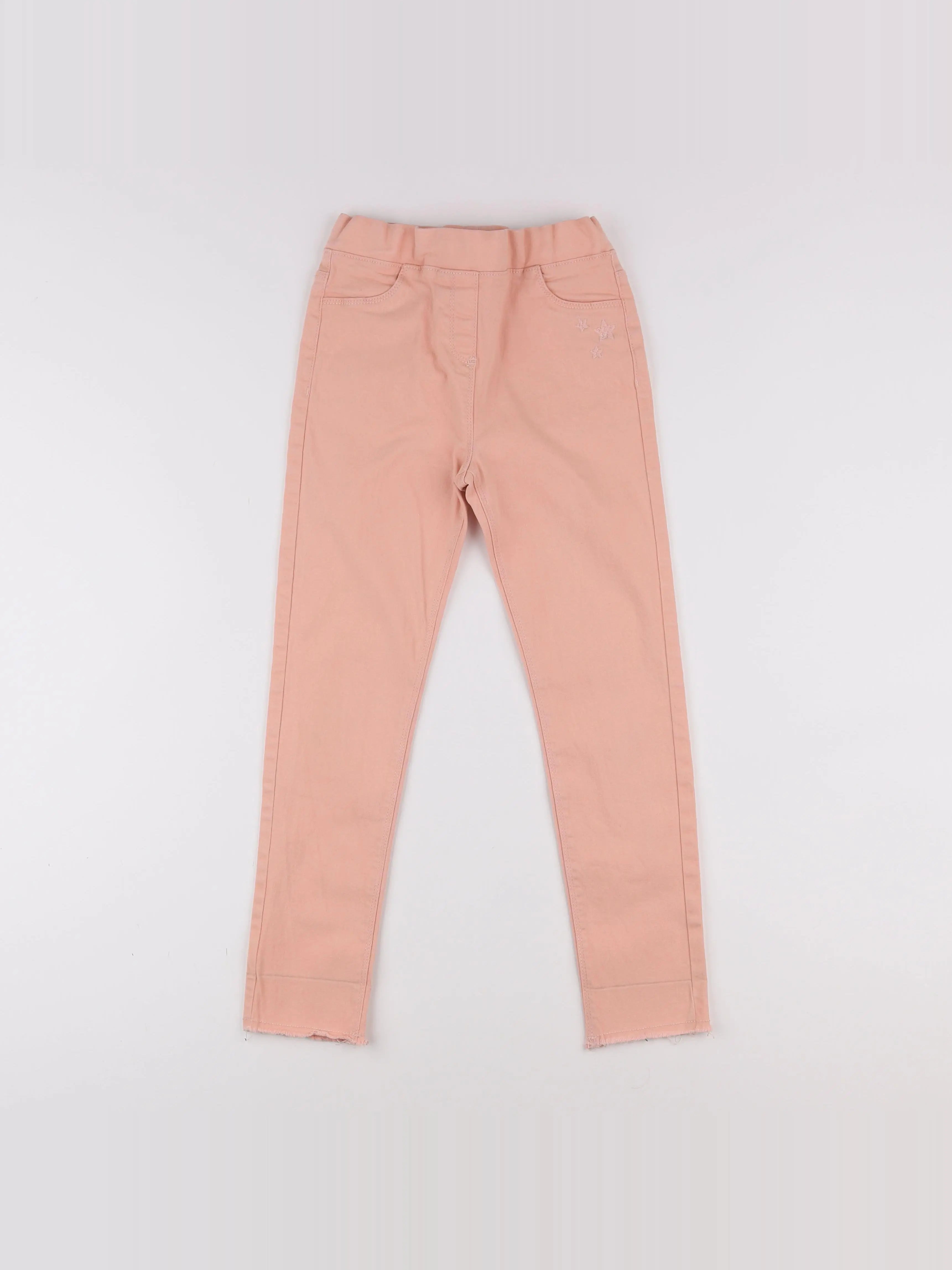 Vertbaudet - jegging rose - 9 ans