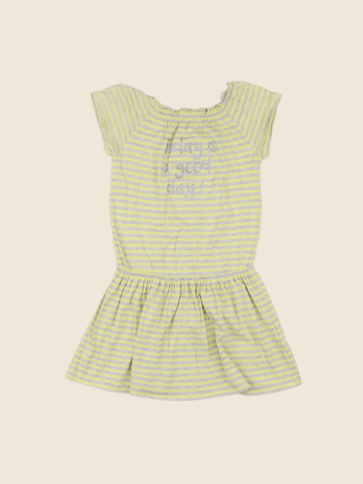 Vertbaudet - robe jaune - 8 ans