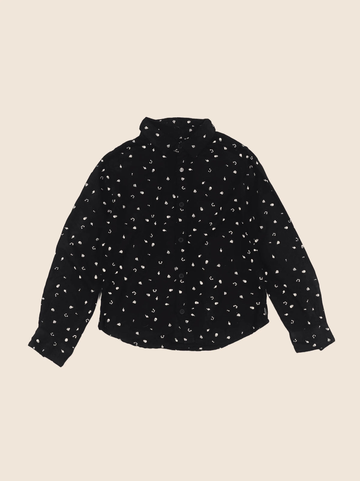 IKKS - chemise noir - 6 ans