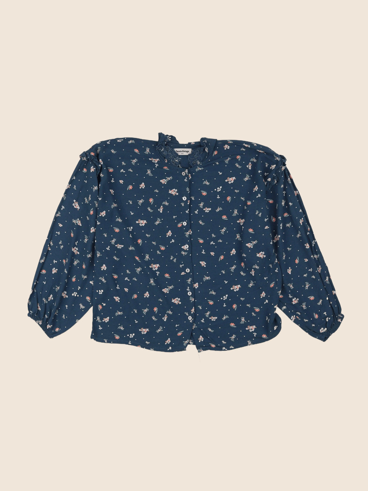 Tocoto vintage - chemise bleu - 12 ans