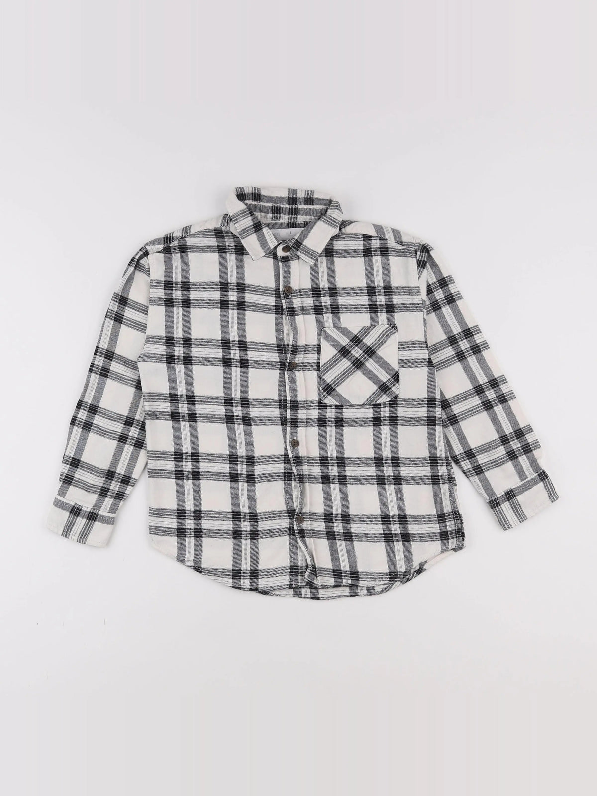 Zara - chemise blanc, noir - 6 ans