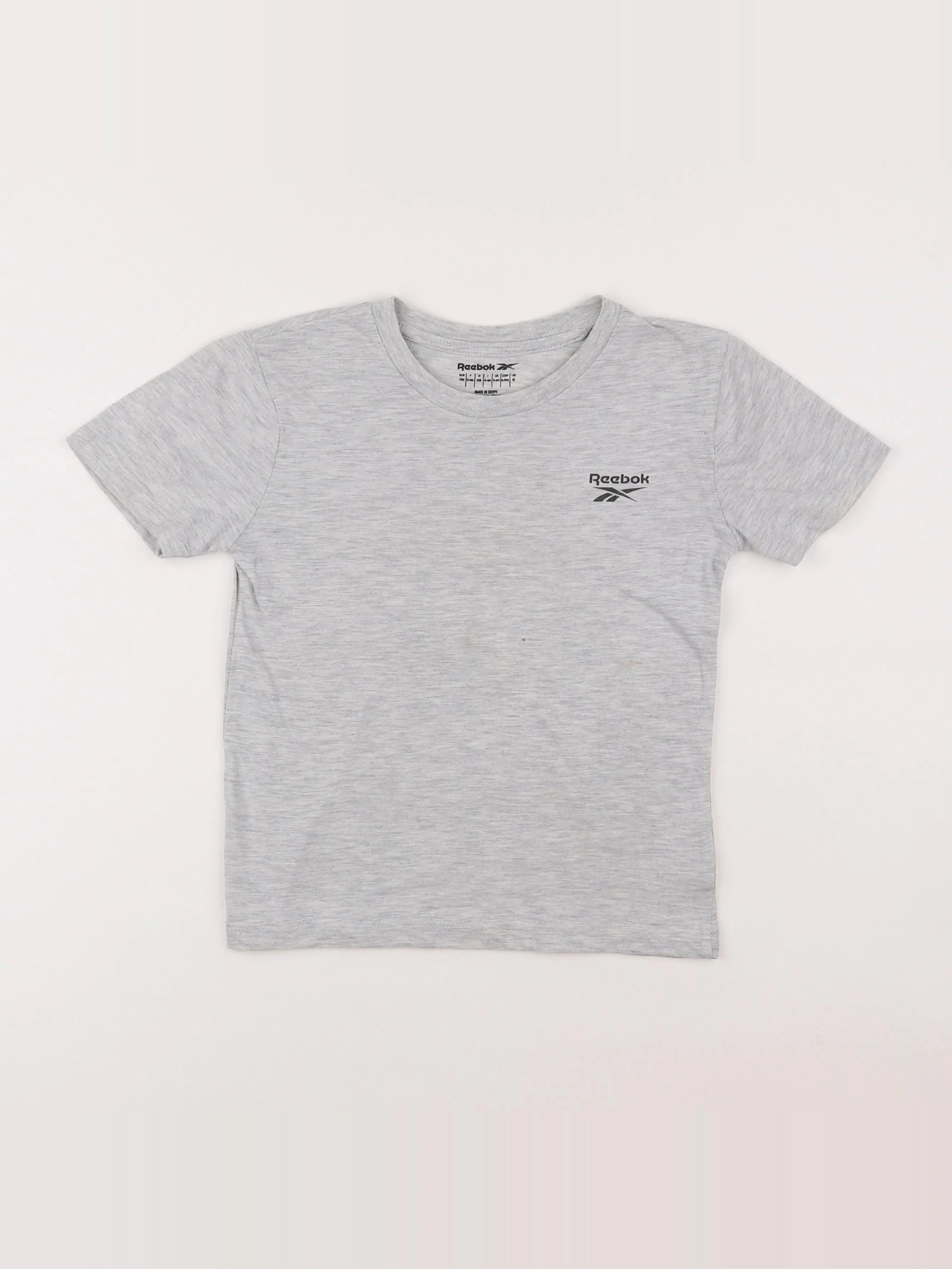 Reebok - tee-shirt gris - 6 ans