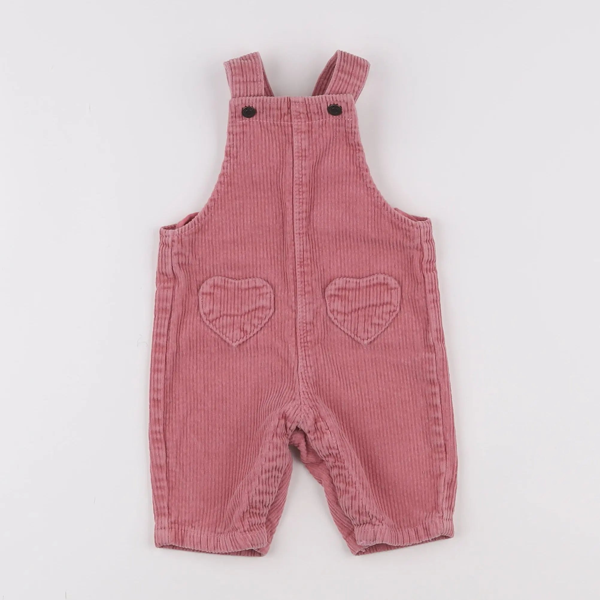Vertbaudet - salopette rose - 3 mois