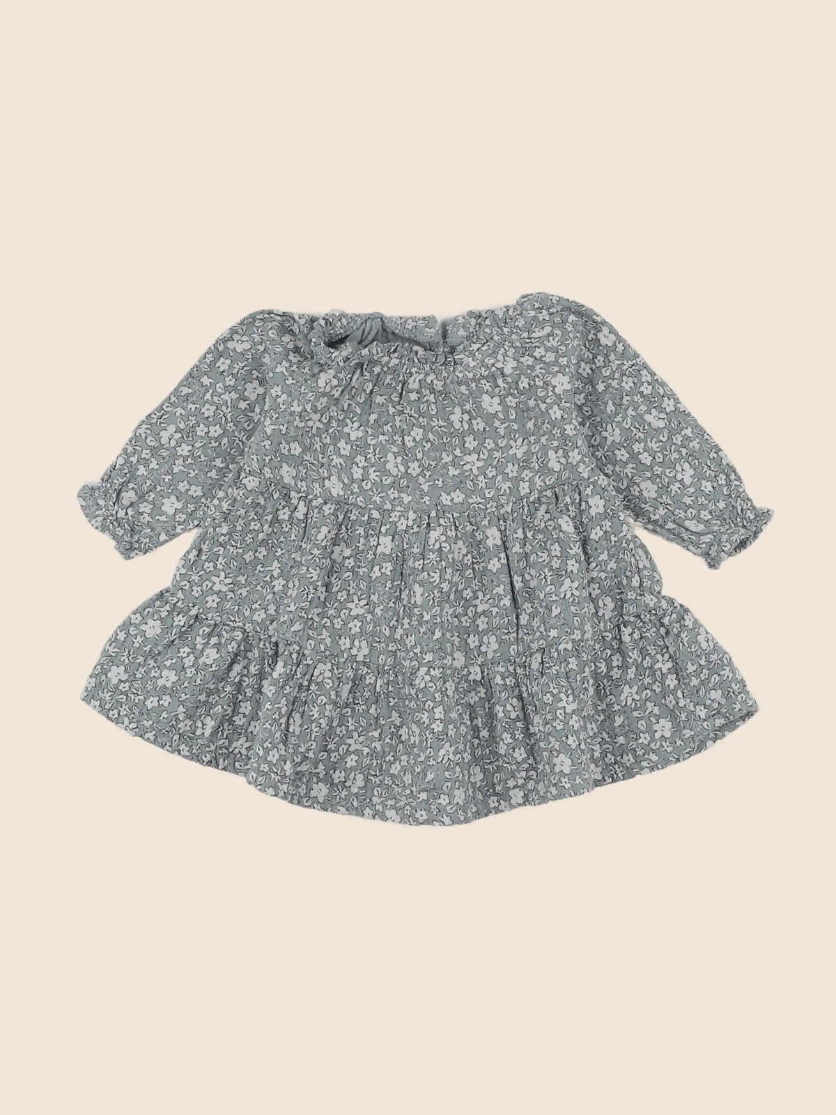 Vertbaudet - robe bleu - 3 mois