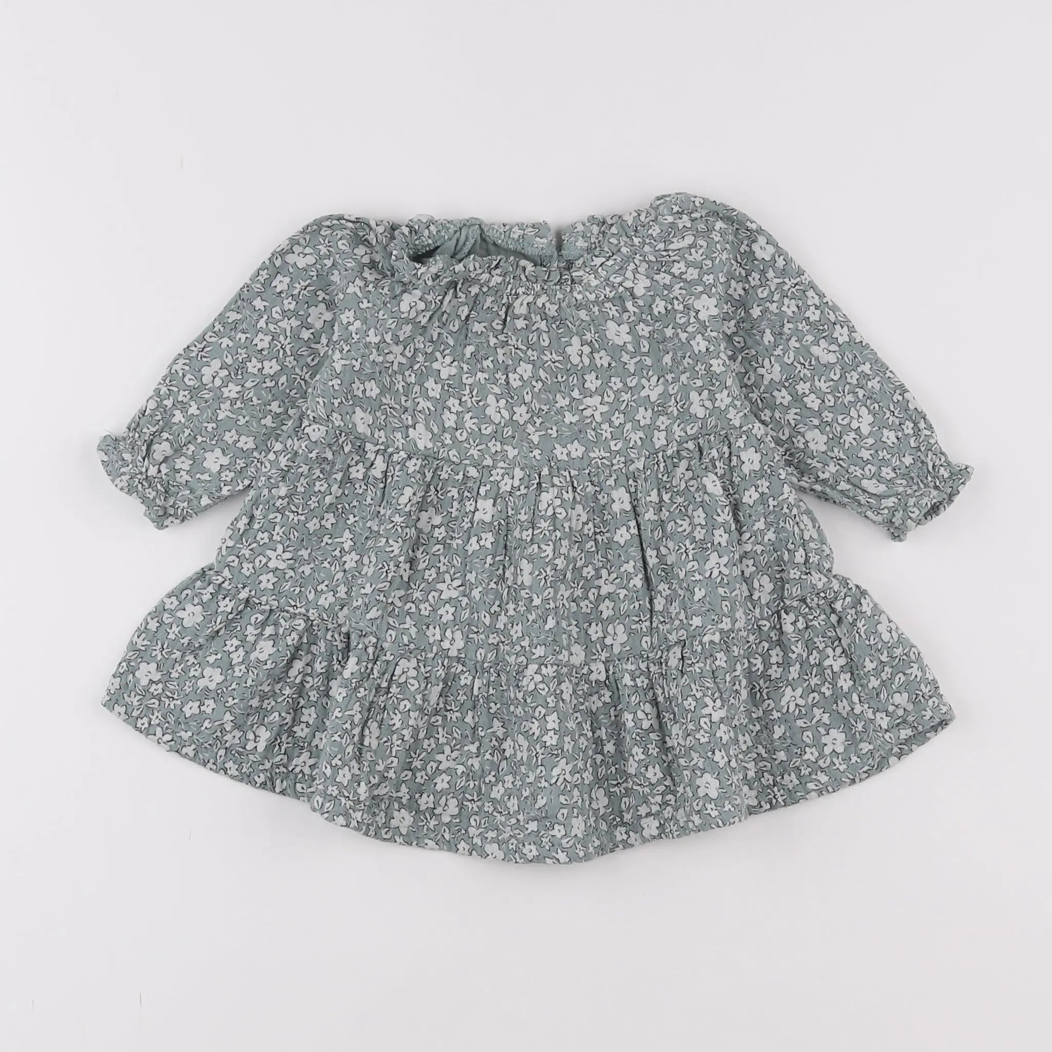 Vertbaudet - robe bleu - 3 mois