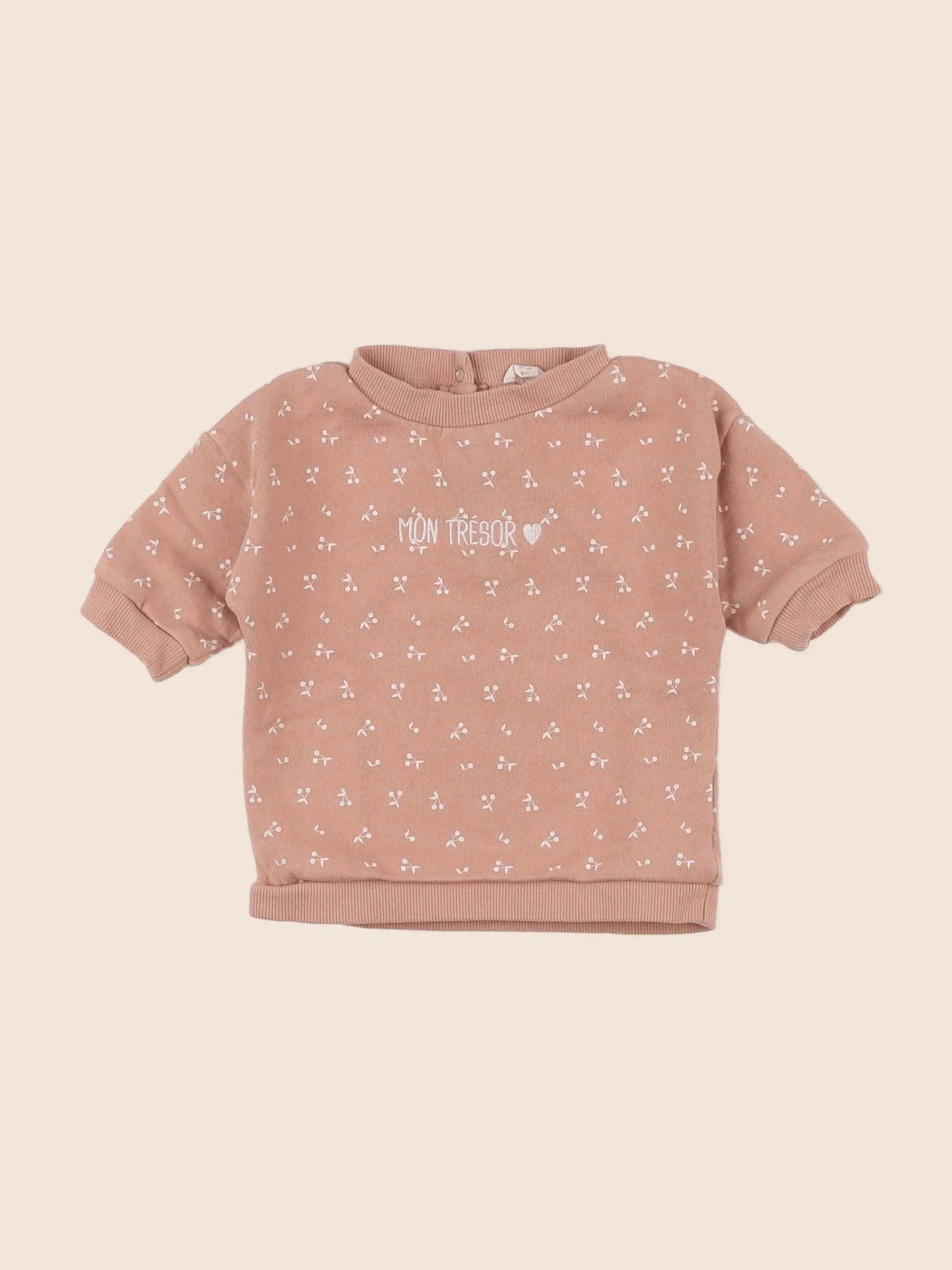 Vertbaudet - robe rose - 3 mois