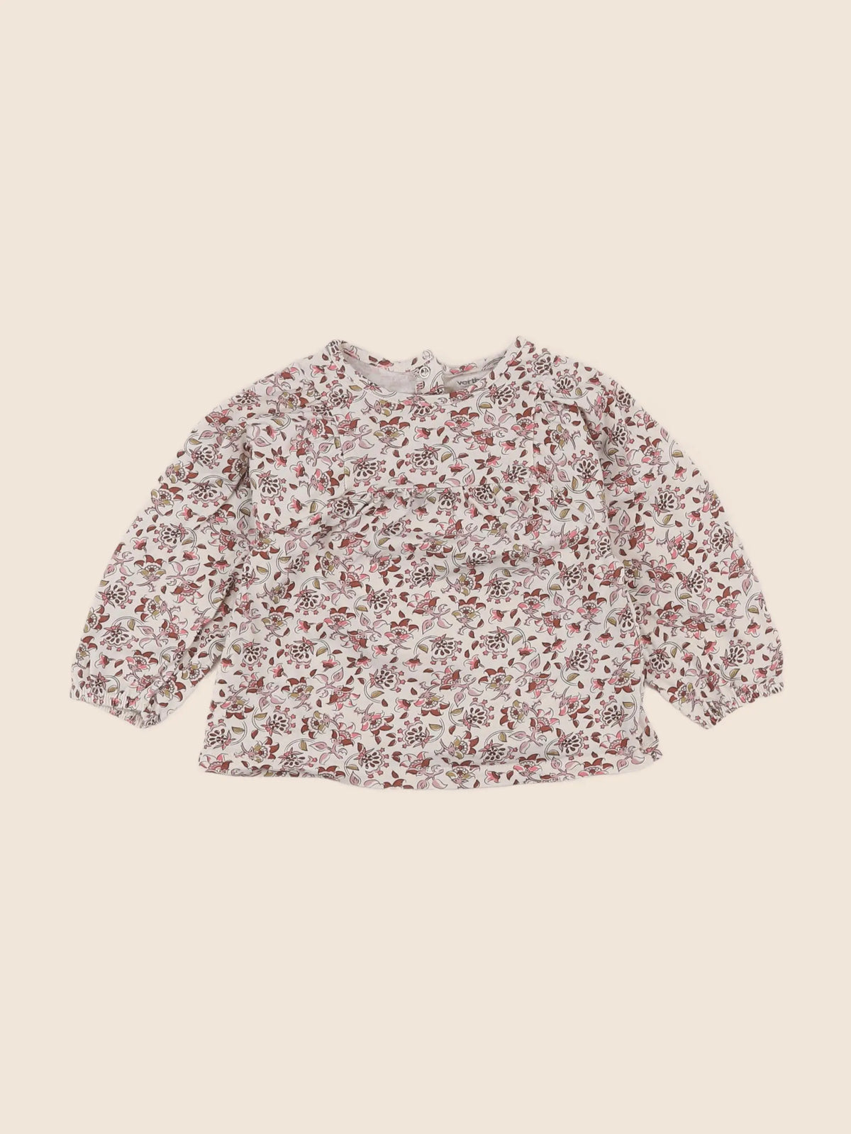 Vertbaudet - tee-shirt multicolore - 12 mois