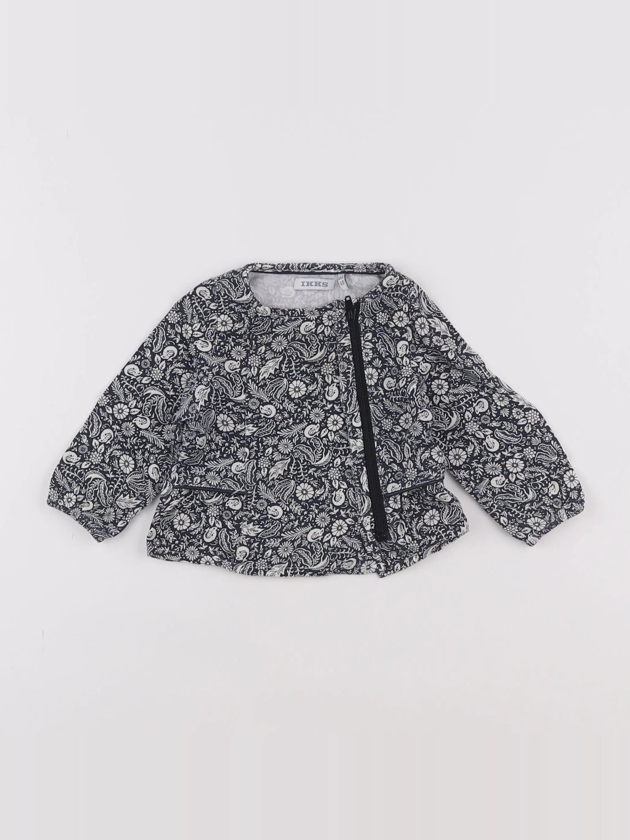 IKKS - blouse noir - 6 mois