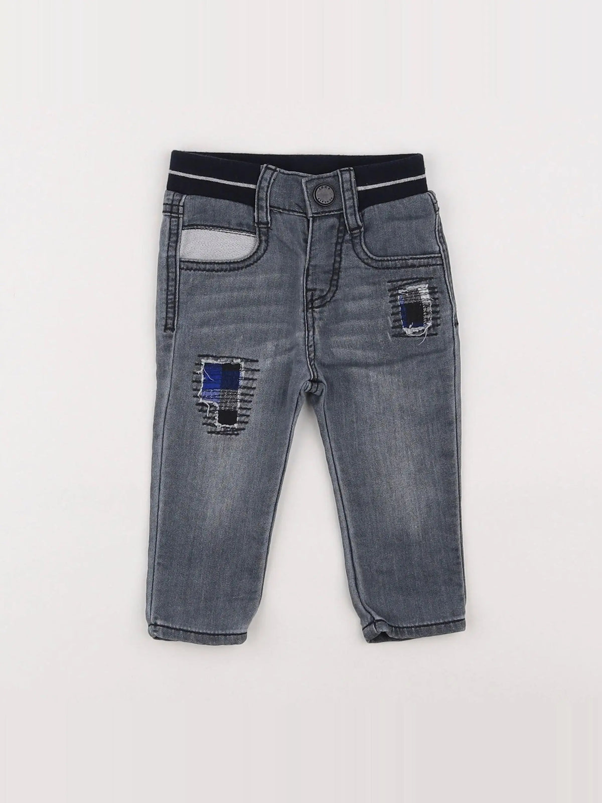 IKKS - jean gris - 6 mois