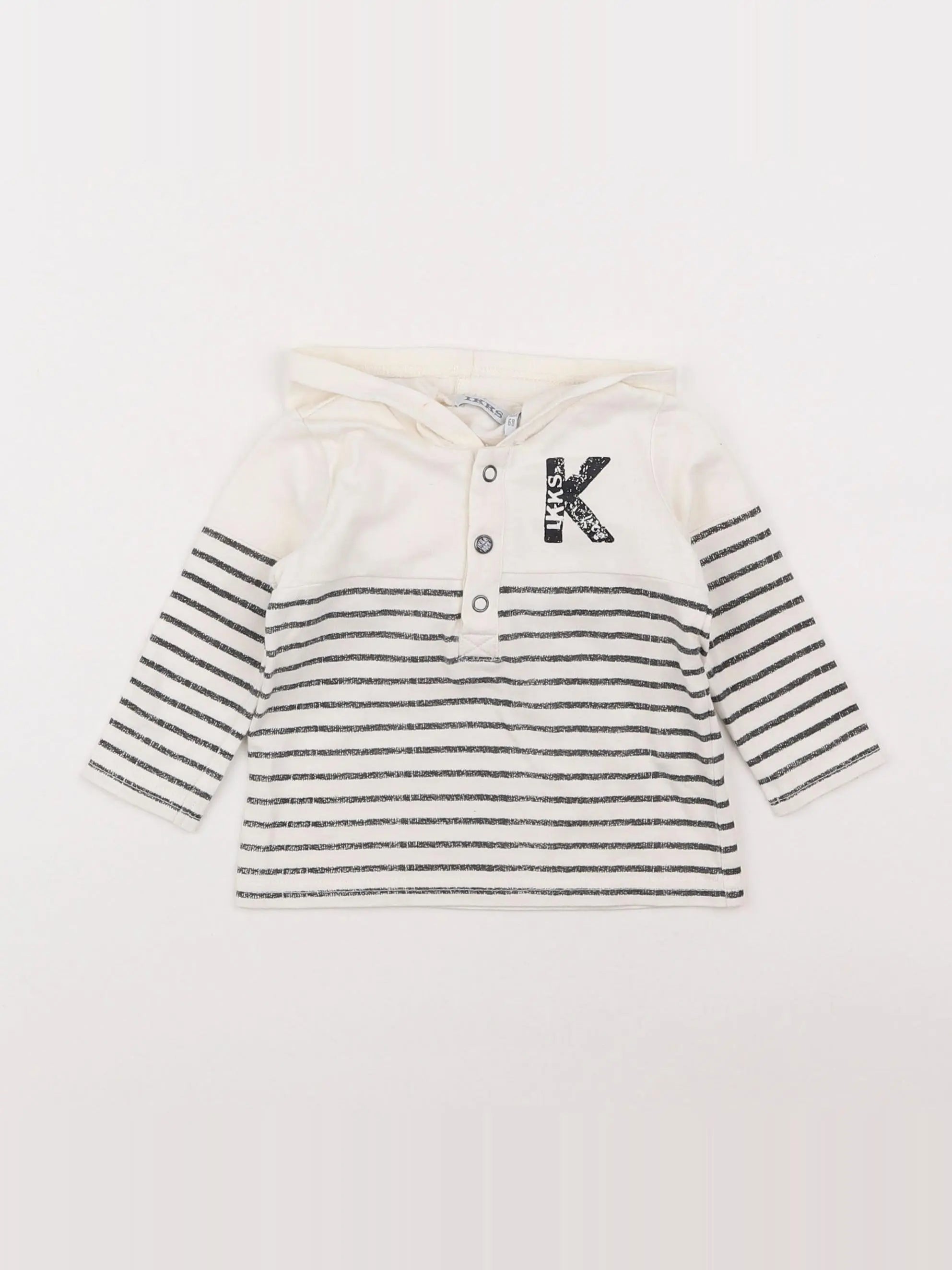 IKKS - tee-shirt blanc - 6 mois