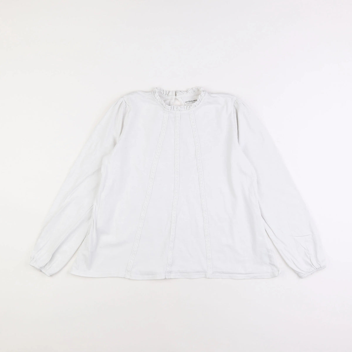 Vertbaudet - tee-shirt blanc - 12 ans