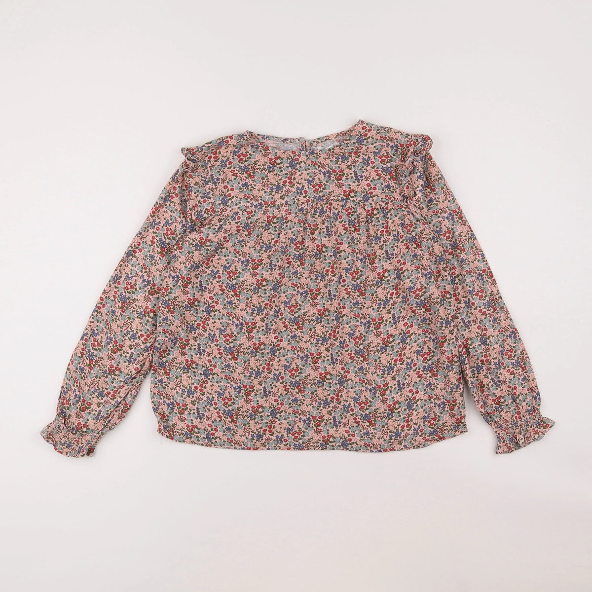 Vertbaudet - blouse multicolore - 10 ans