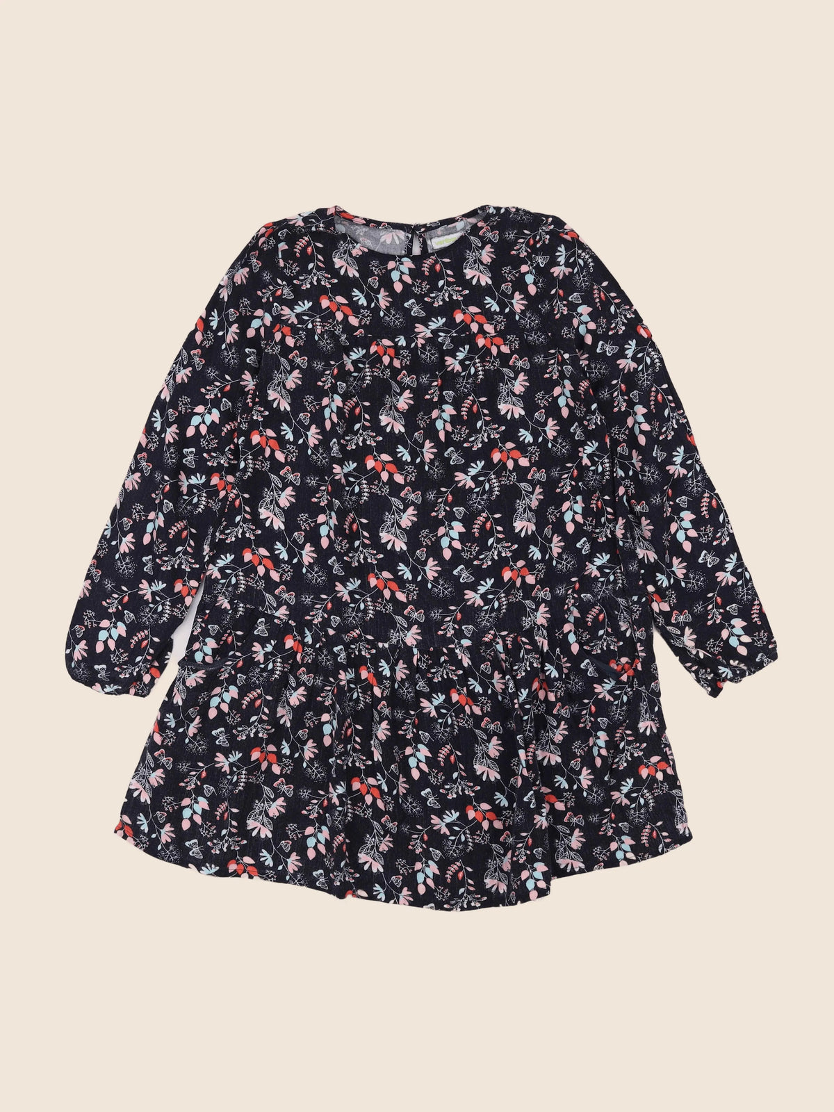 Vertbaudet - robe multicolore - 10 ans