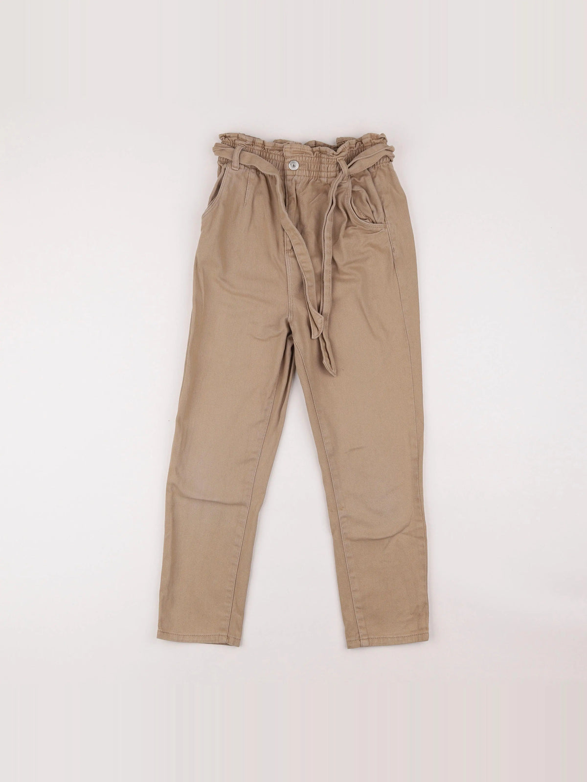 Vertbaudet - jean beige - 9 ans