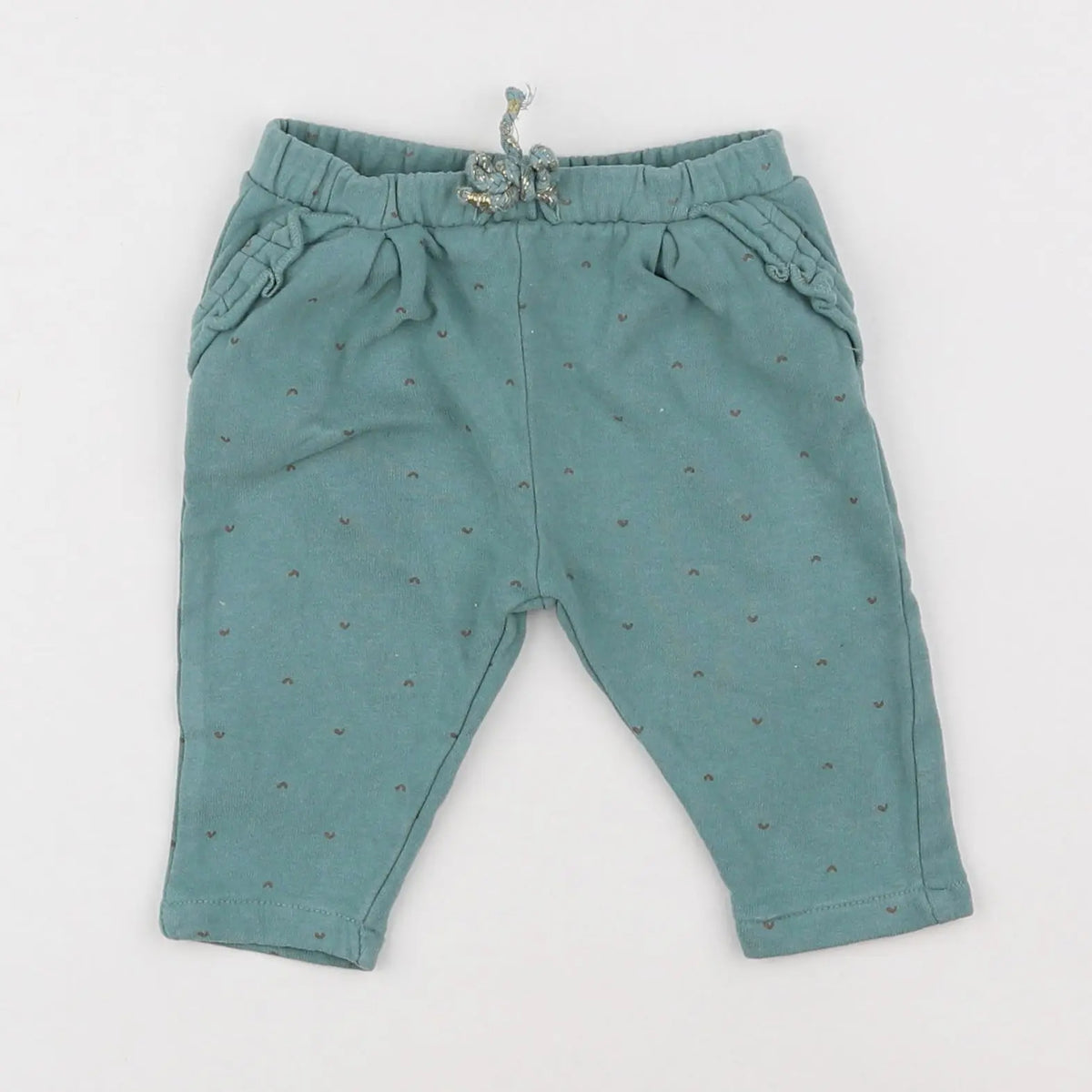 Vertbaudet - jogging vert - 6 mois