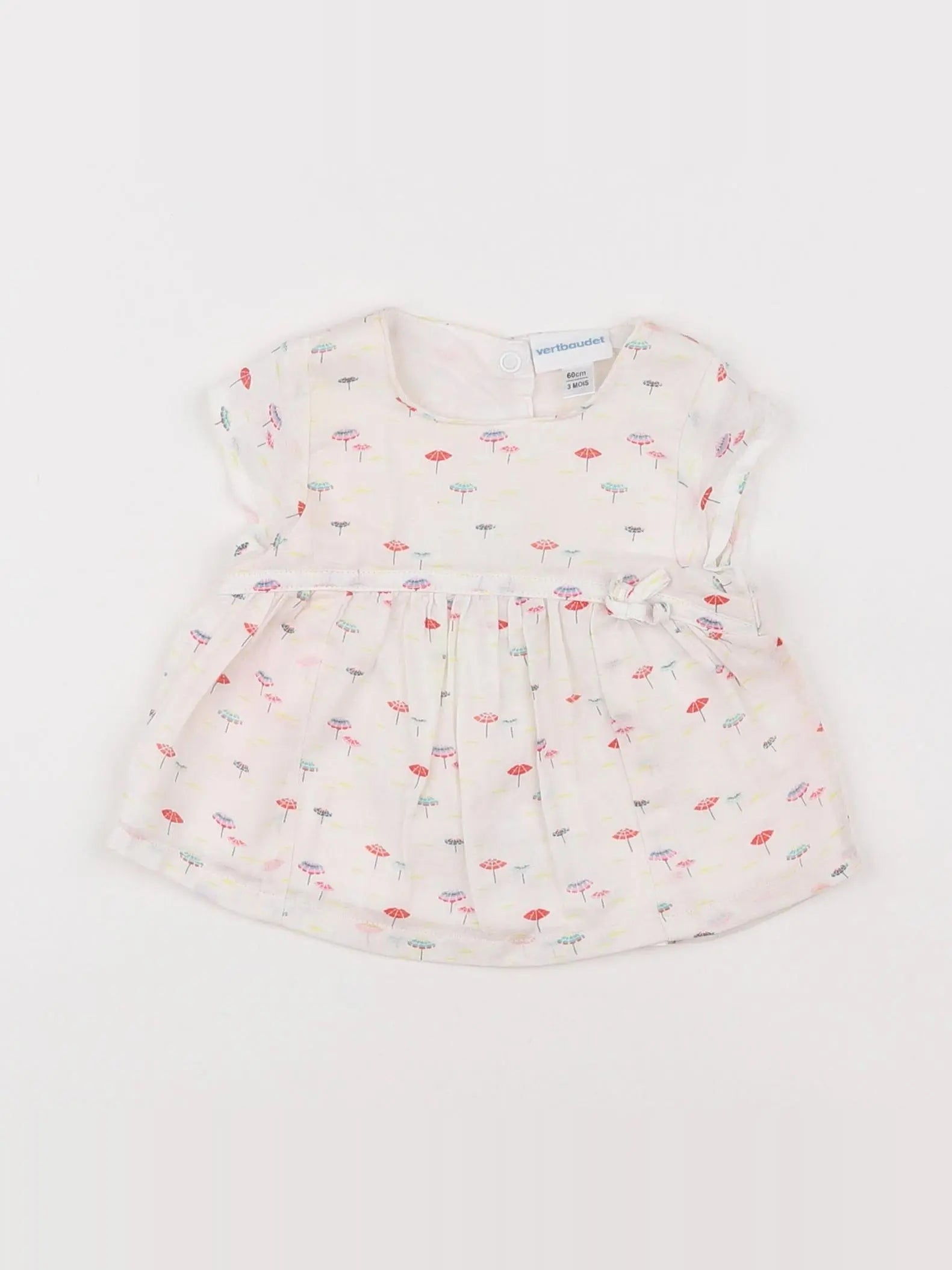 Vertbaudet - blouse multicolore - 3 mois