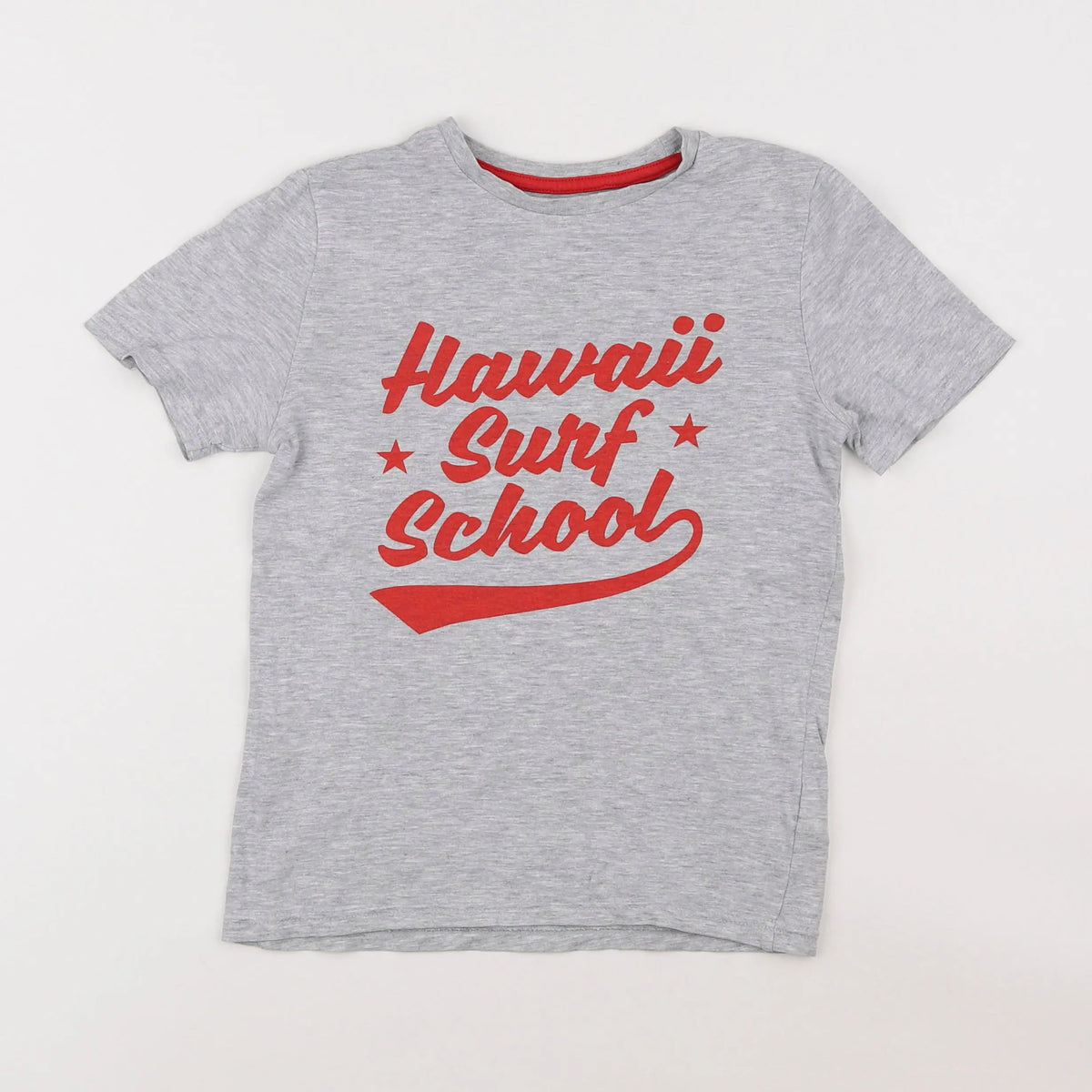 Vertbaudet - tee-shirt gris - 8 ans
