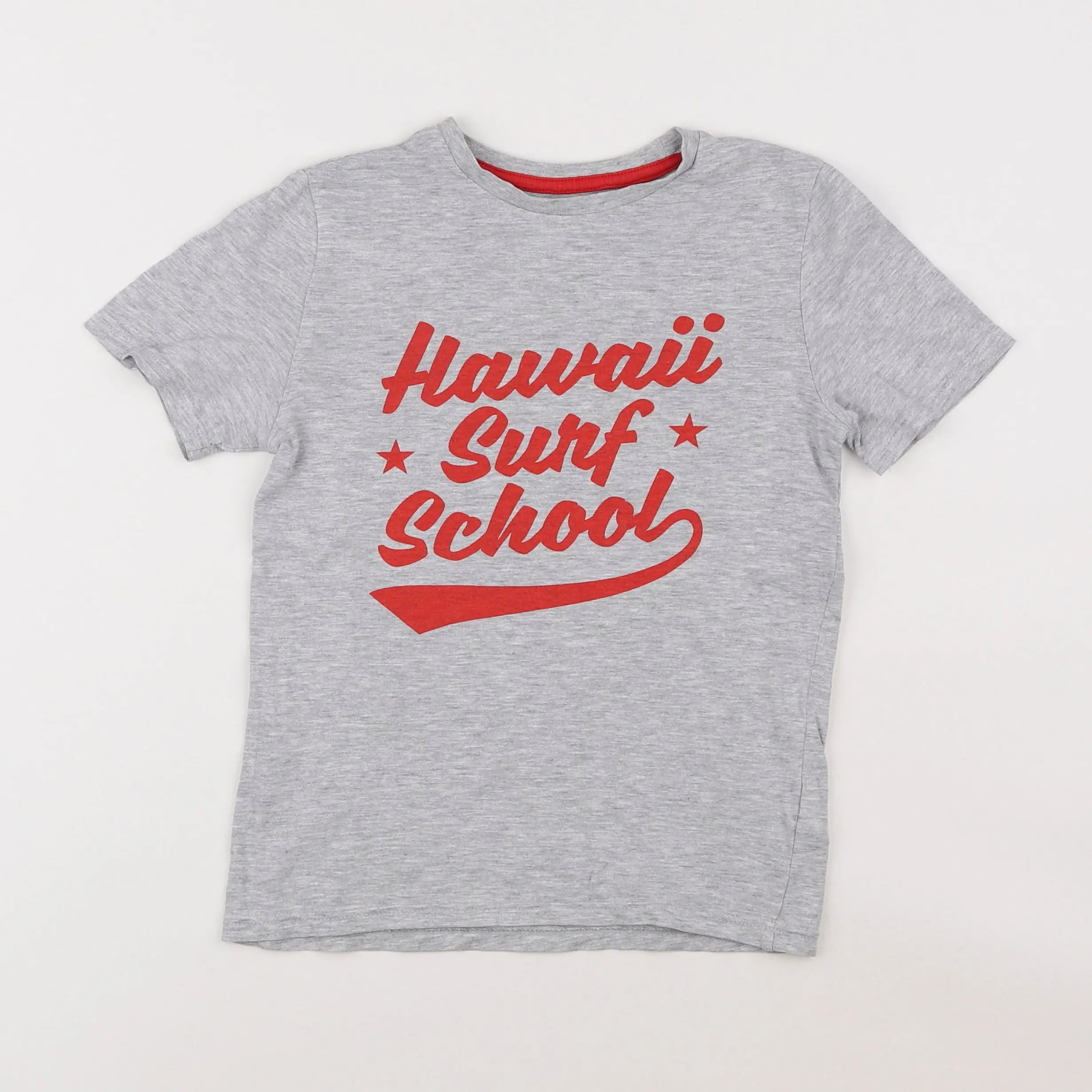 Vertbaudet - tee-shirt gris - 8 ans