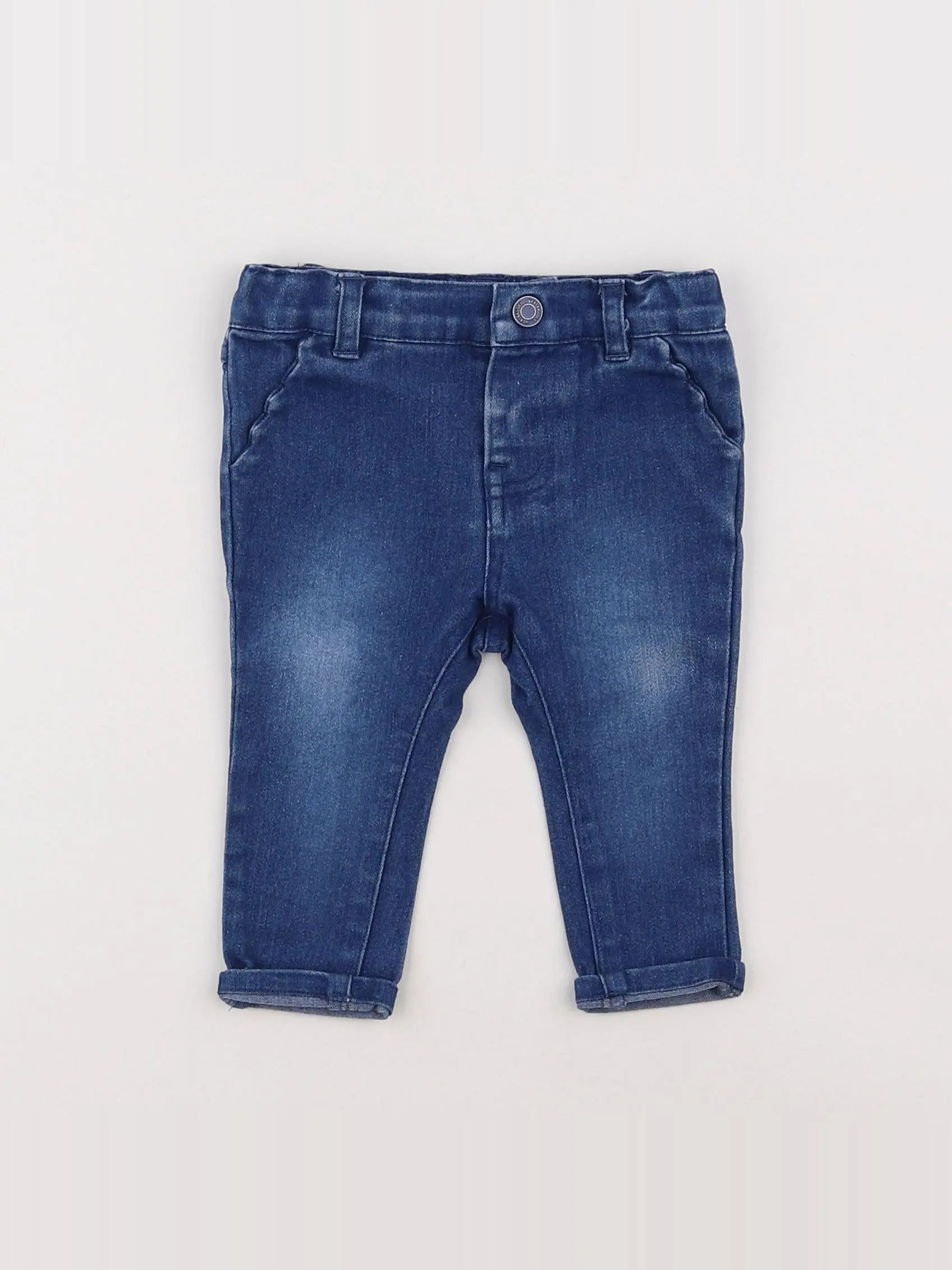Vertbaudet - jegging bleu - 6 ans