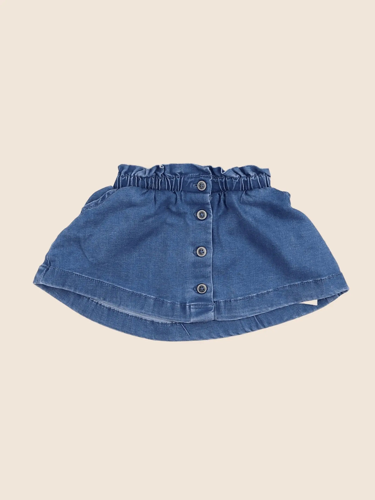 Vertbaudet - jupe bleu - 6 mois