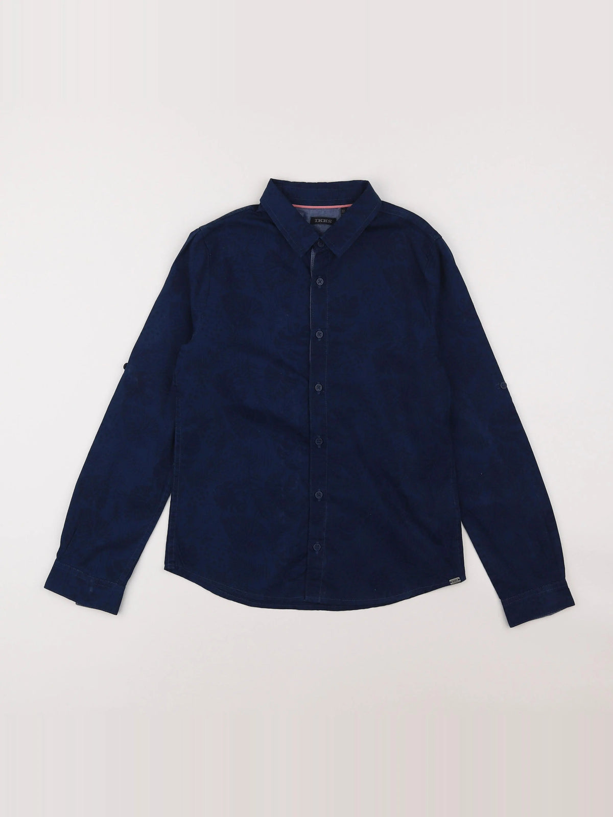IKKS - chemise bleu - 10 ans
