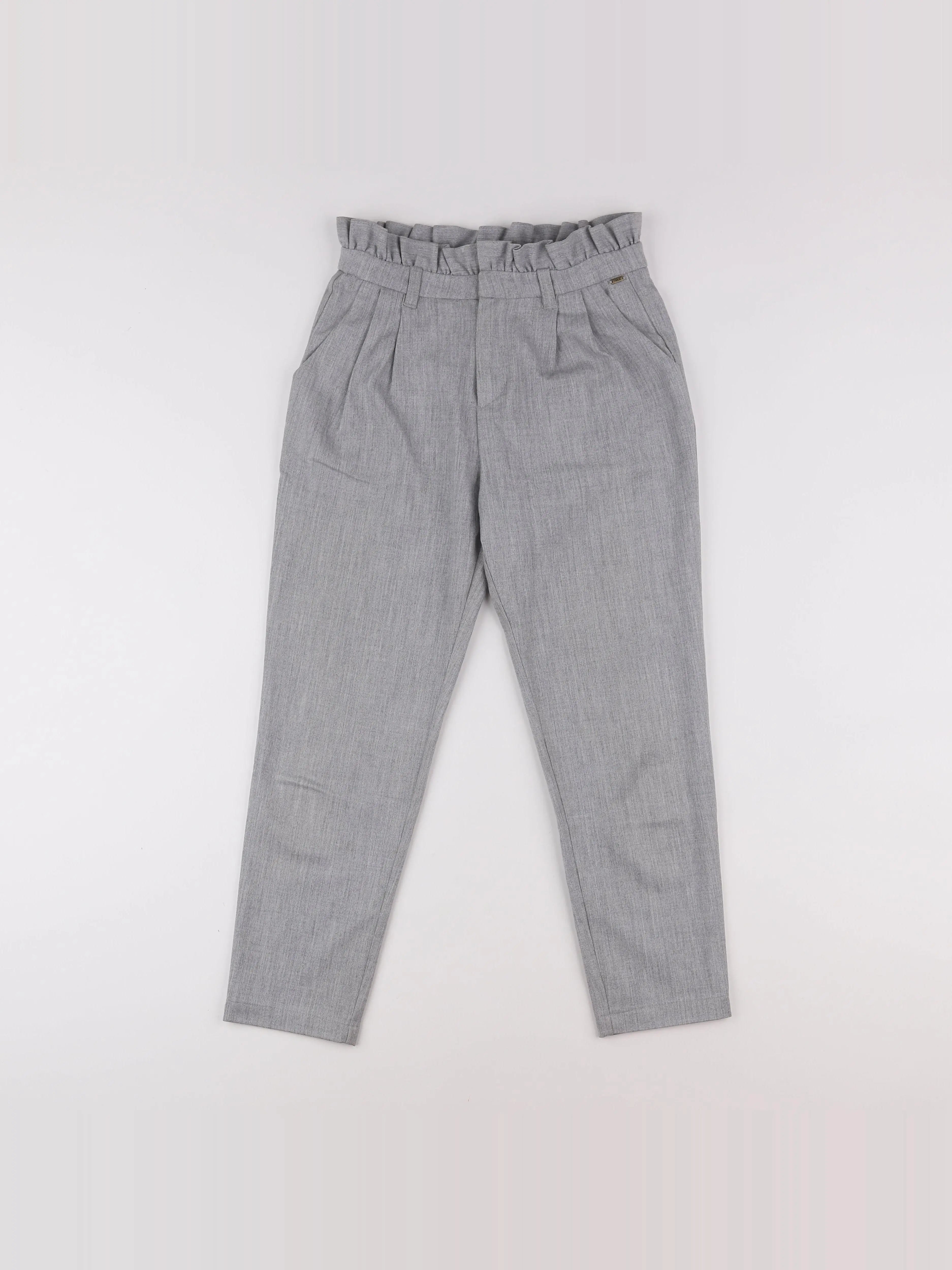 IKKS - pantalon gris - 10 ans