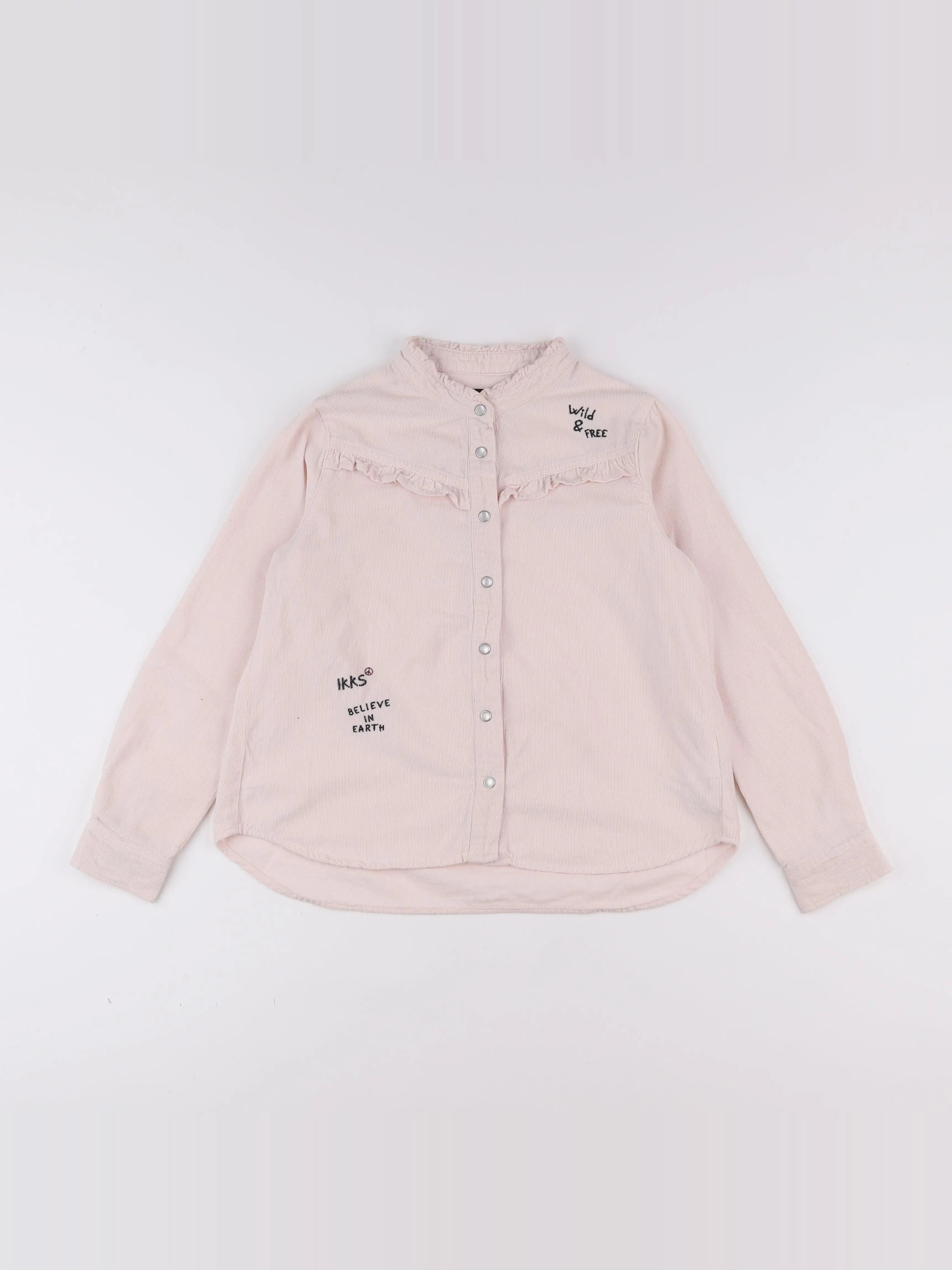 IKKS - chemise rose - 10 ans