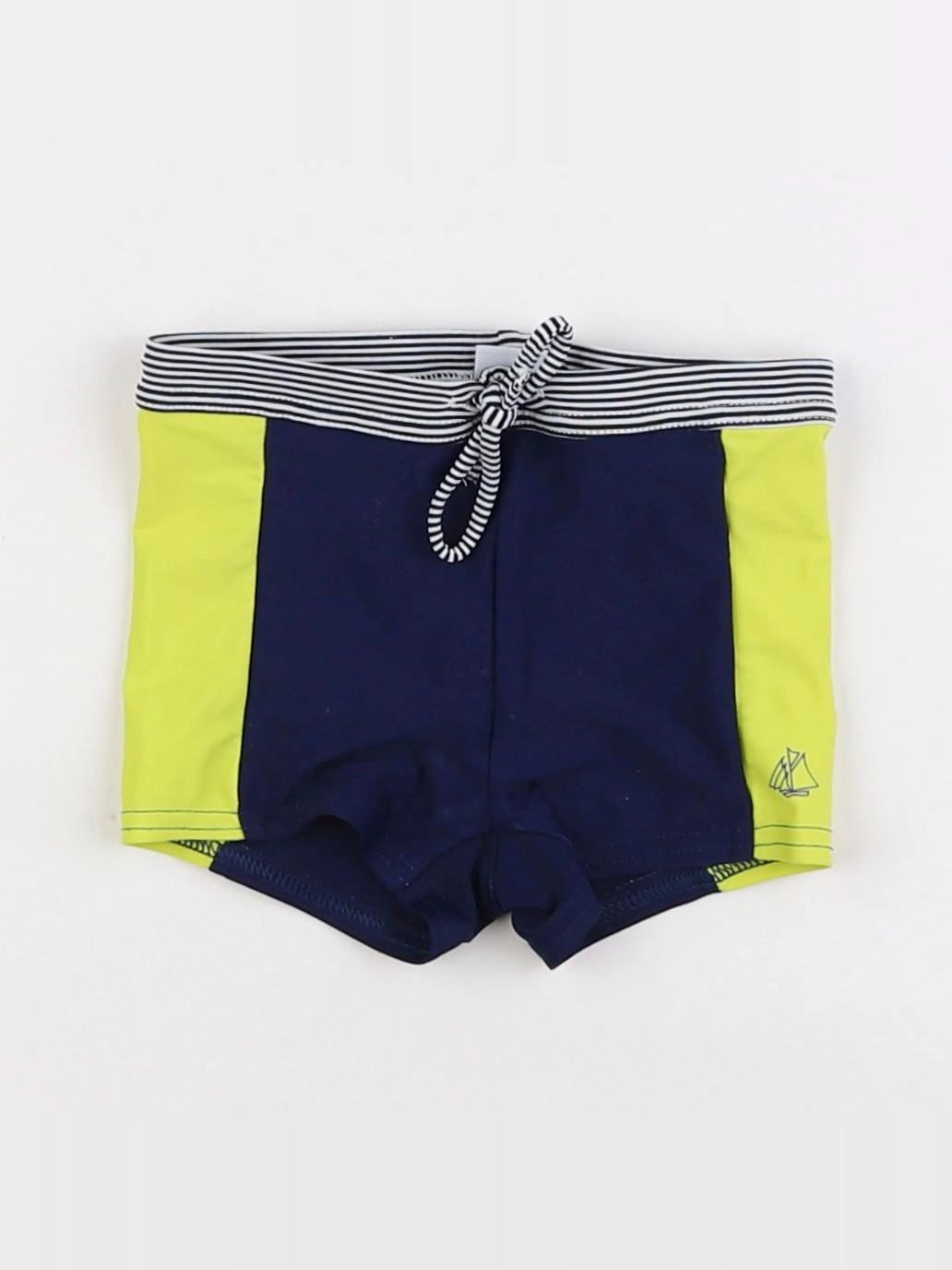 Petit Bateau - maillot de bain bleu, jaune - 18 mois