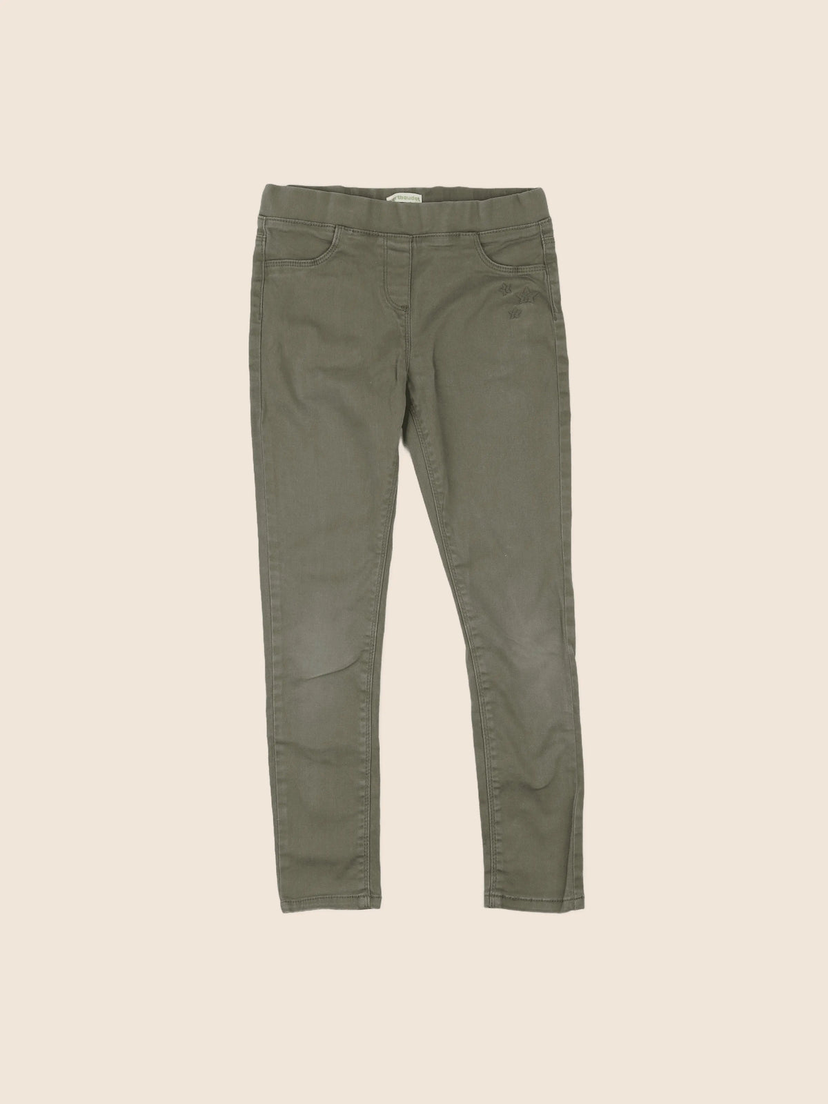 Vertbaudet - jegging vert - 9 ans
