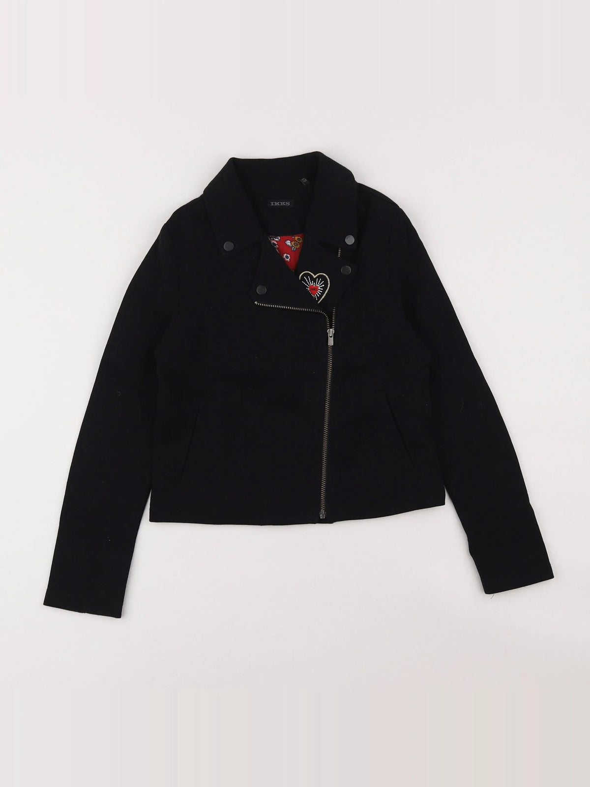 IKKS - veste noir - 8 ans