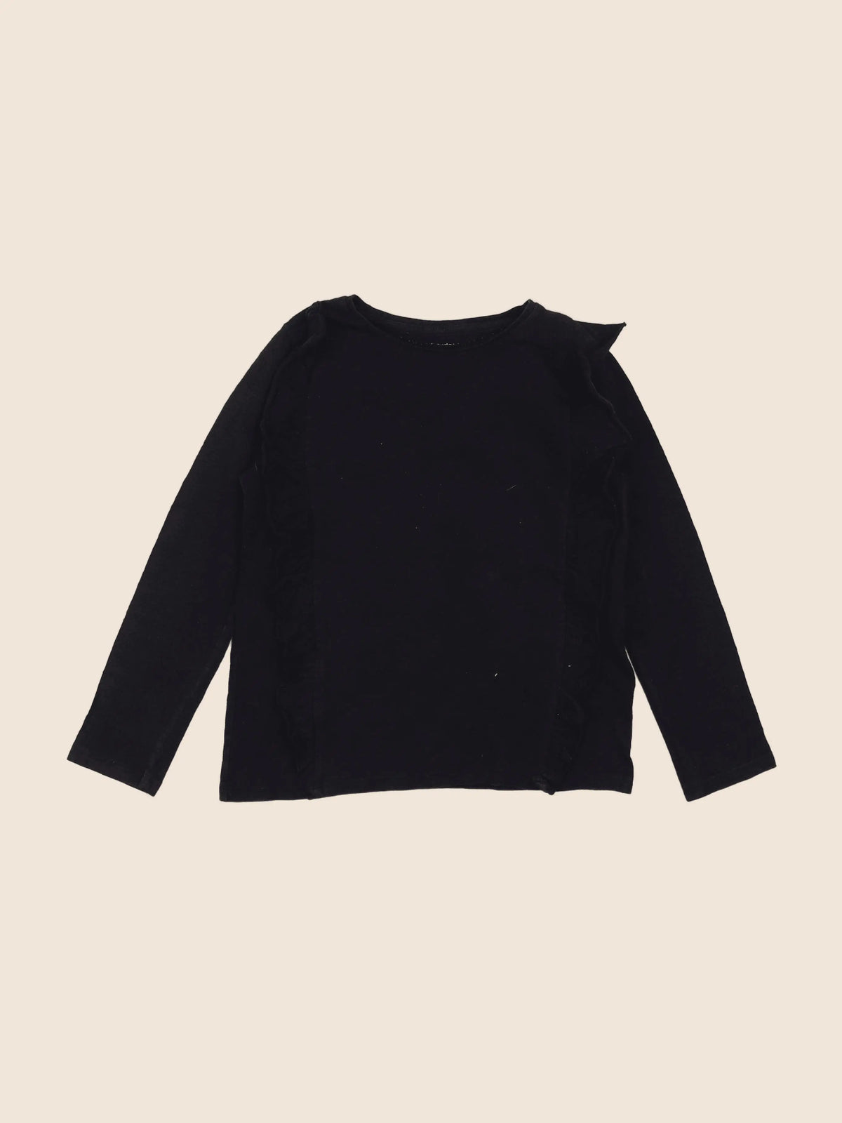 Vertbaudet - tee-shirt noir - 6 ans