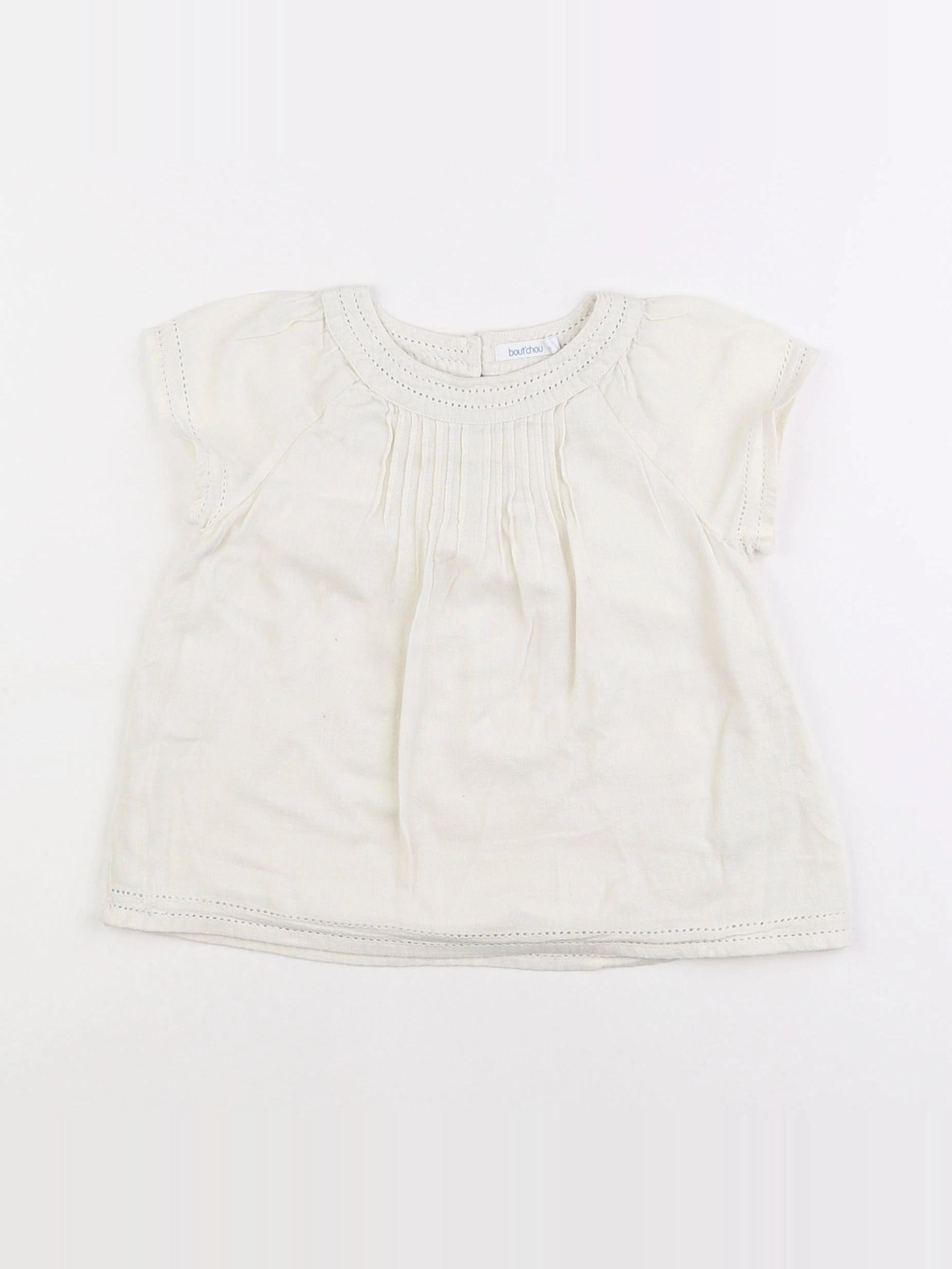 Boutchou - blouse beige - 2 ans