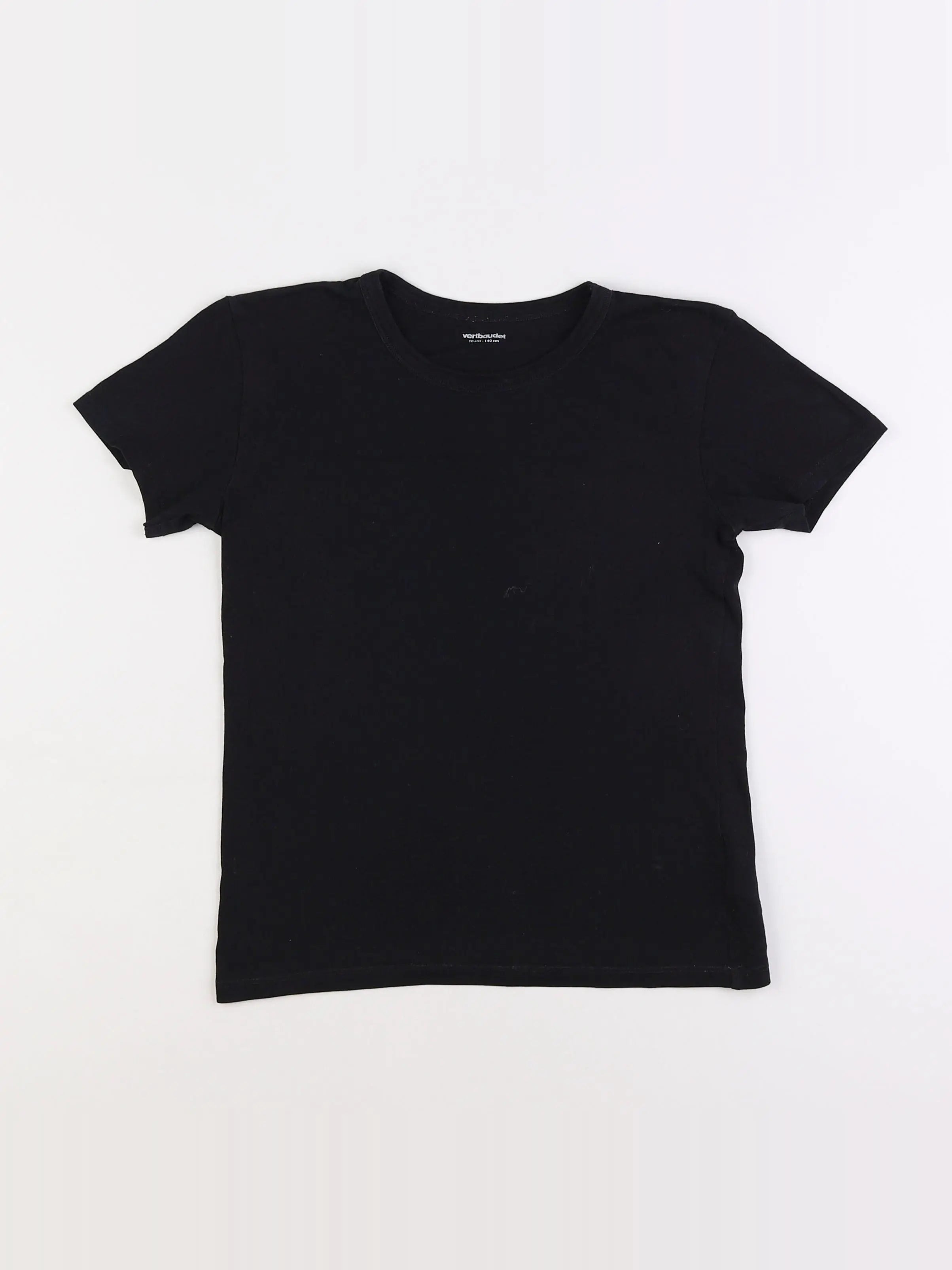 Vertbaudet - maillot de corps noir - 10 ans