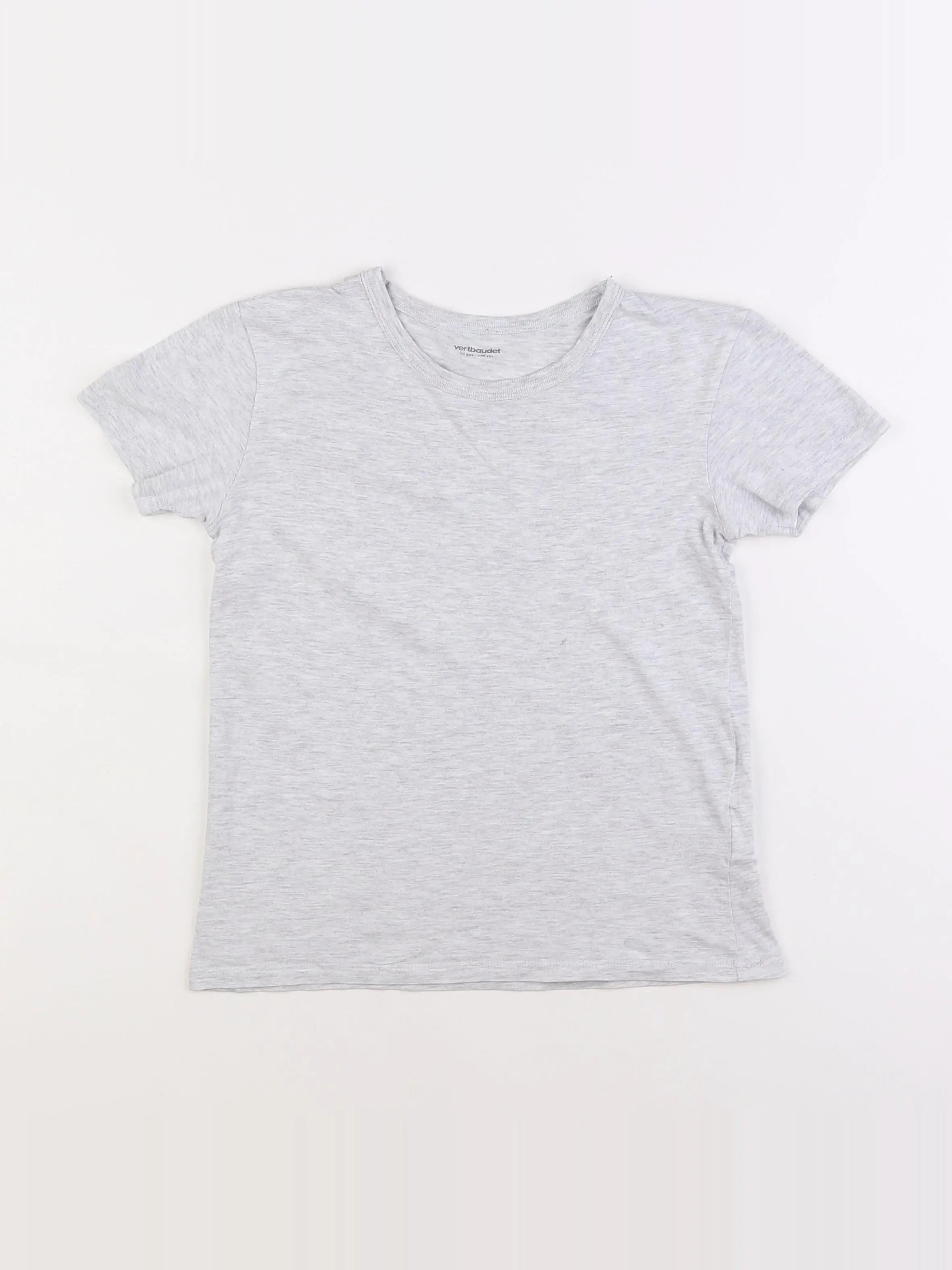 Vertbaudet - maillot de corps gris - 10 ans