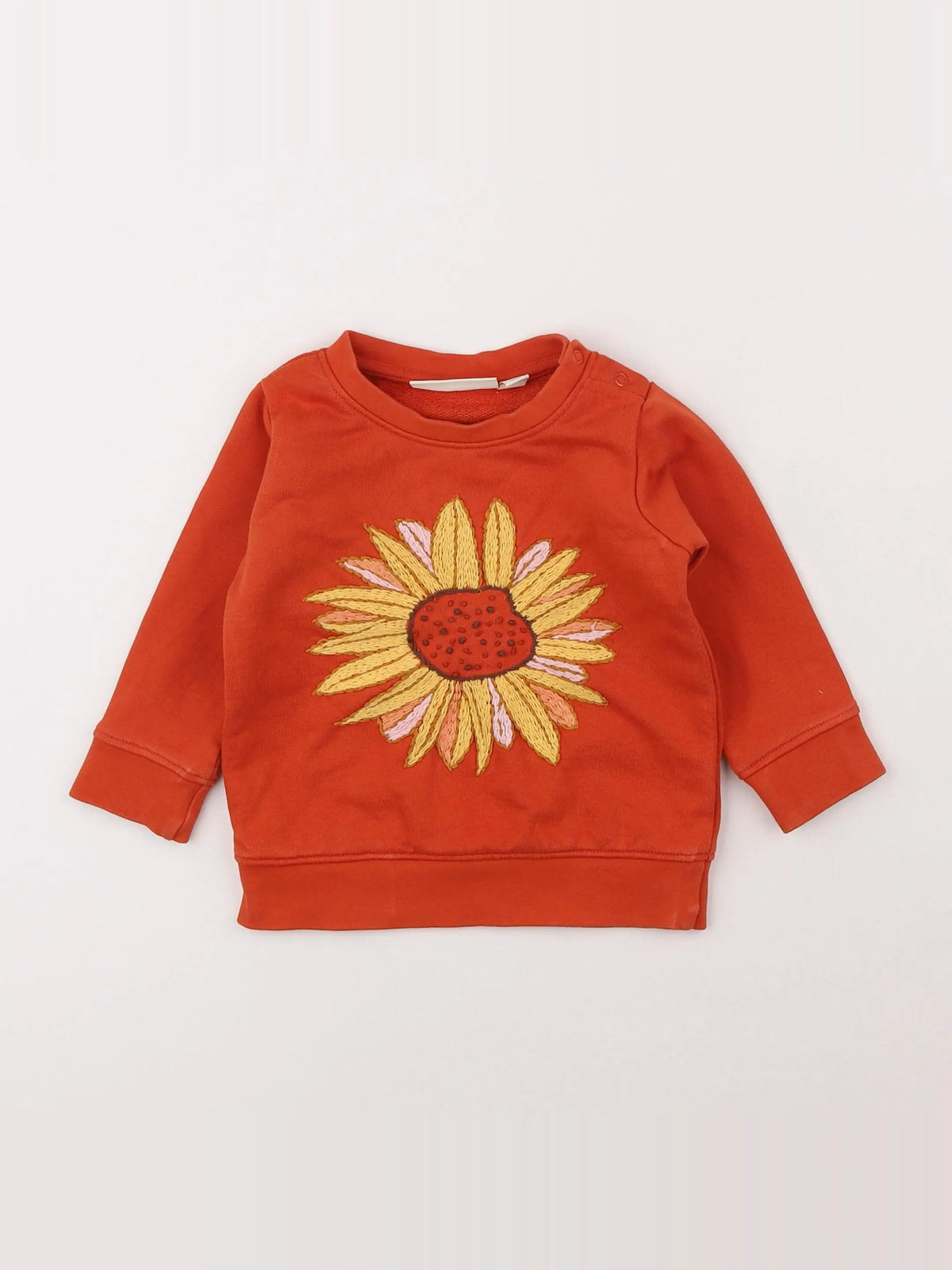 Soft Gallery - sweat rouge - 12 mois