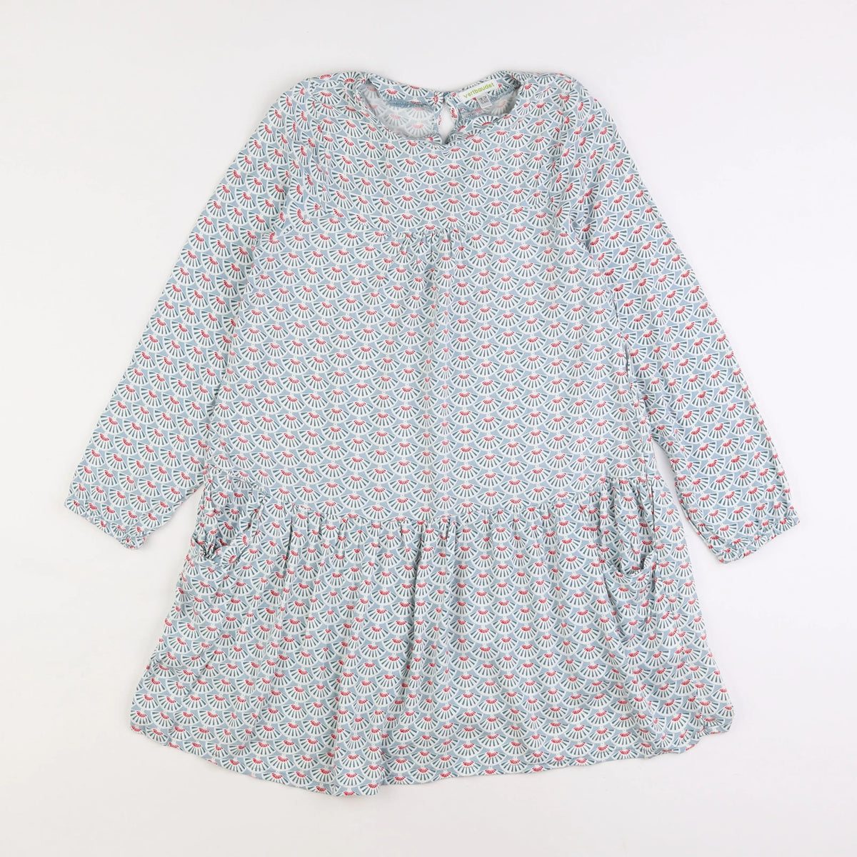 Vertbaudet - robe bleu - 10 ans