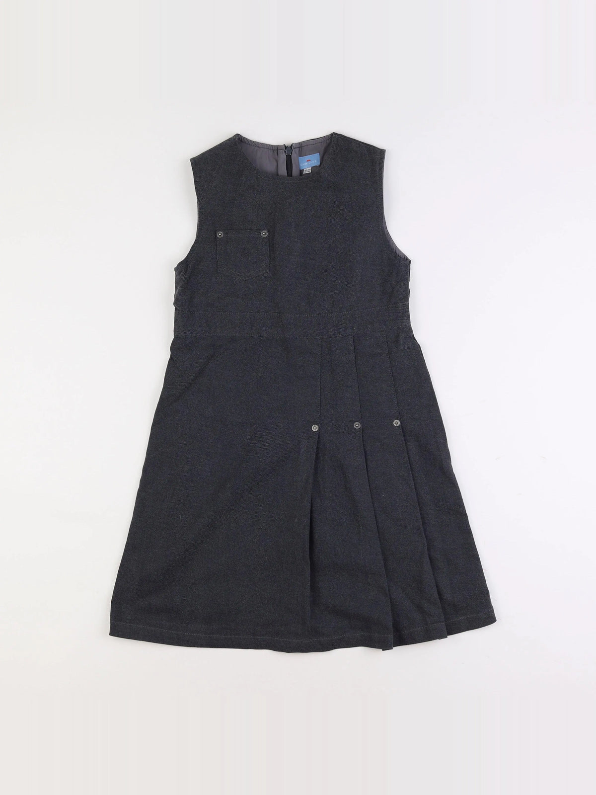 Cyrillus - robe gris - 10 ans