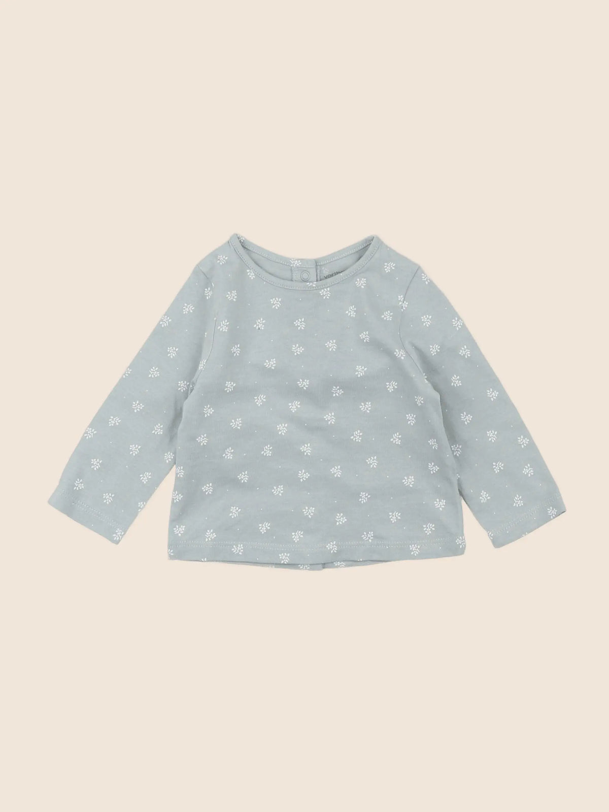 Vertbaudet - tee-shirt bleu - 3 mois
