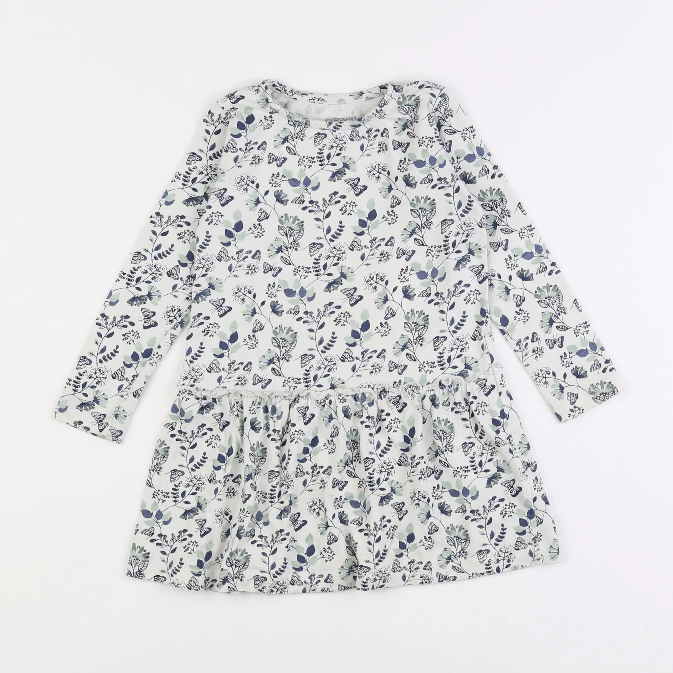 Vertbaudet - robe blanc - 3 ans
